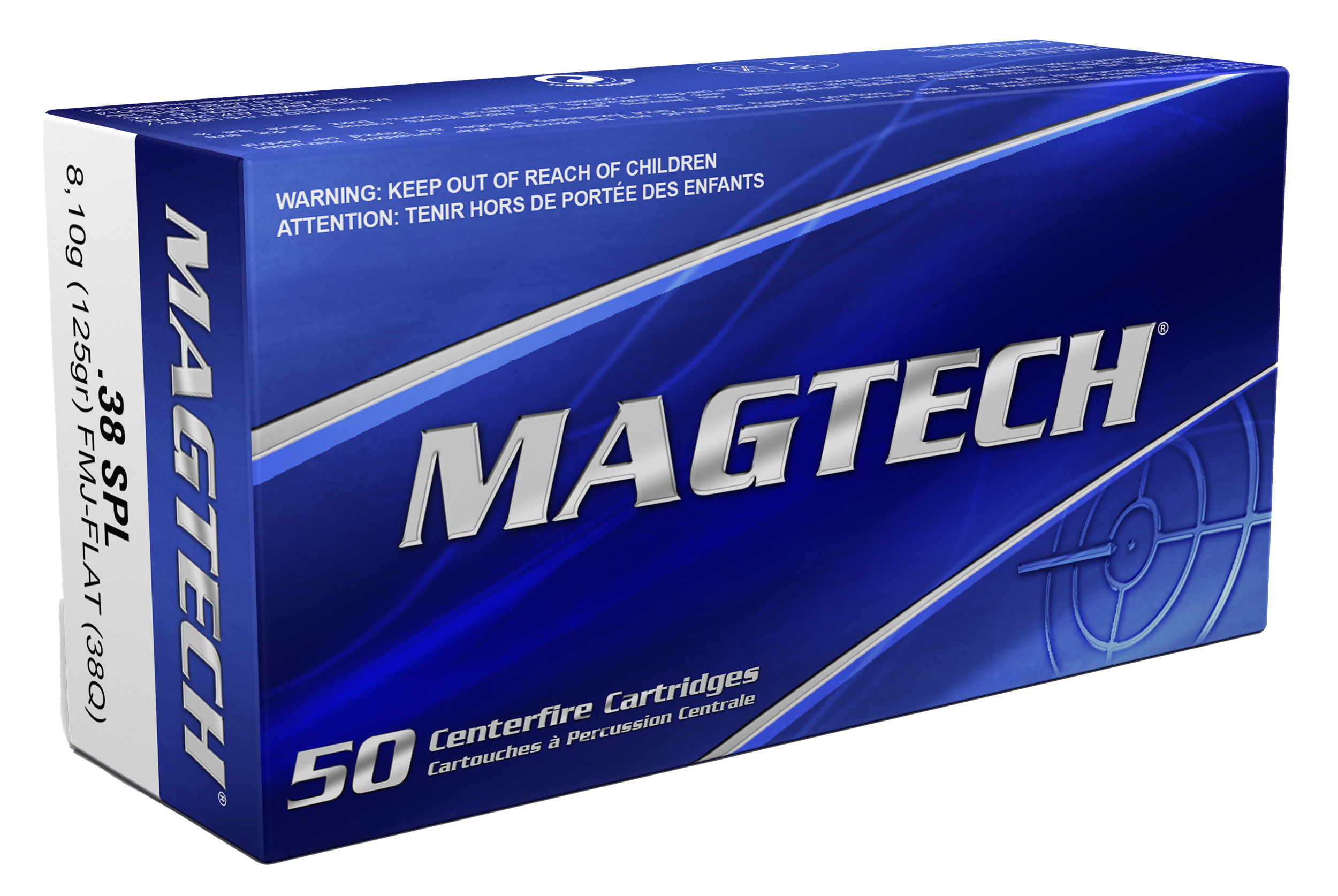 MAGTECH 38Q 38SP 125 FMJFP 50/20
