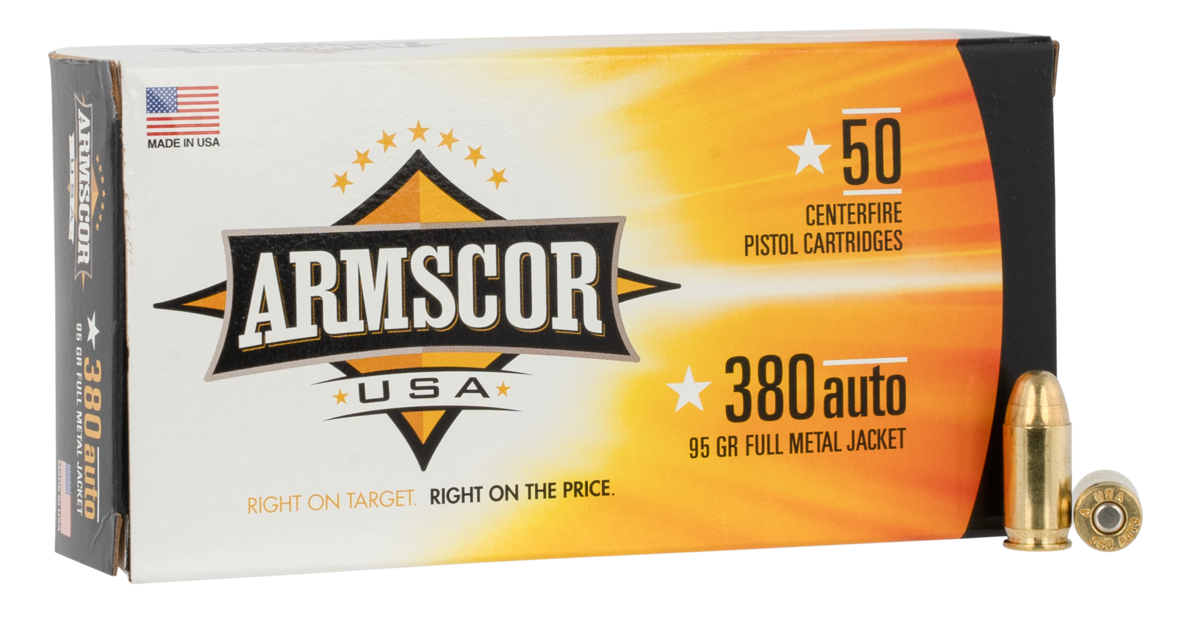 ARMS FAC3802N 380 95 FMJ 50/20