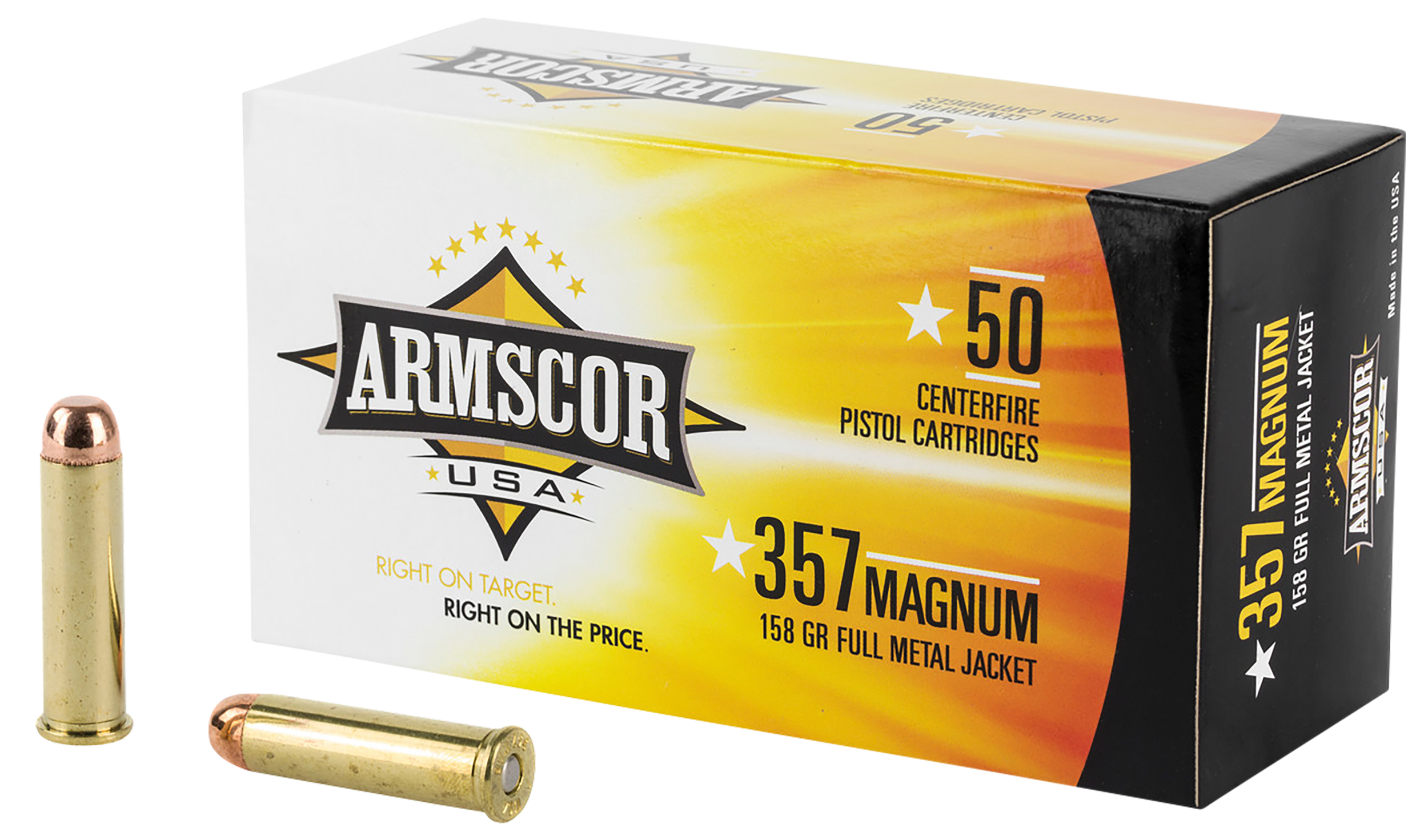 ARMS FAC3576N 357 158GR FMJ 50/20