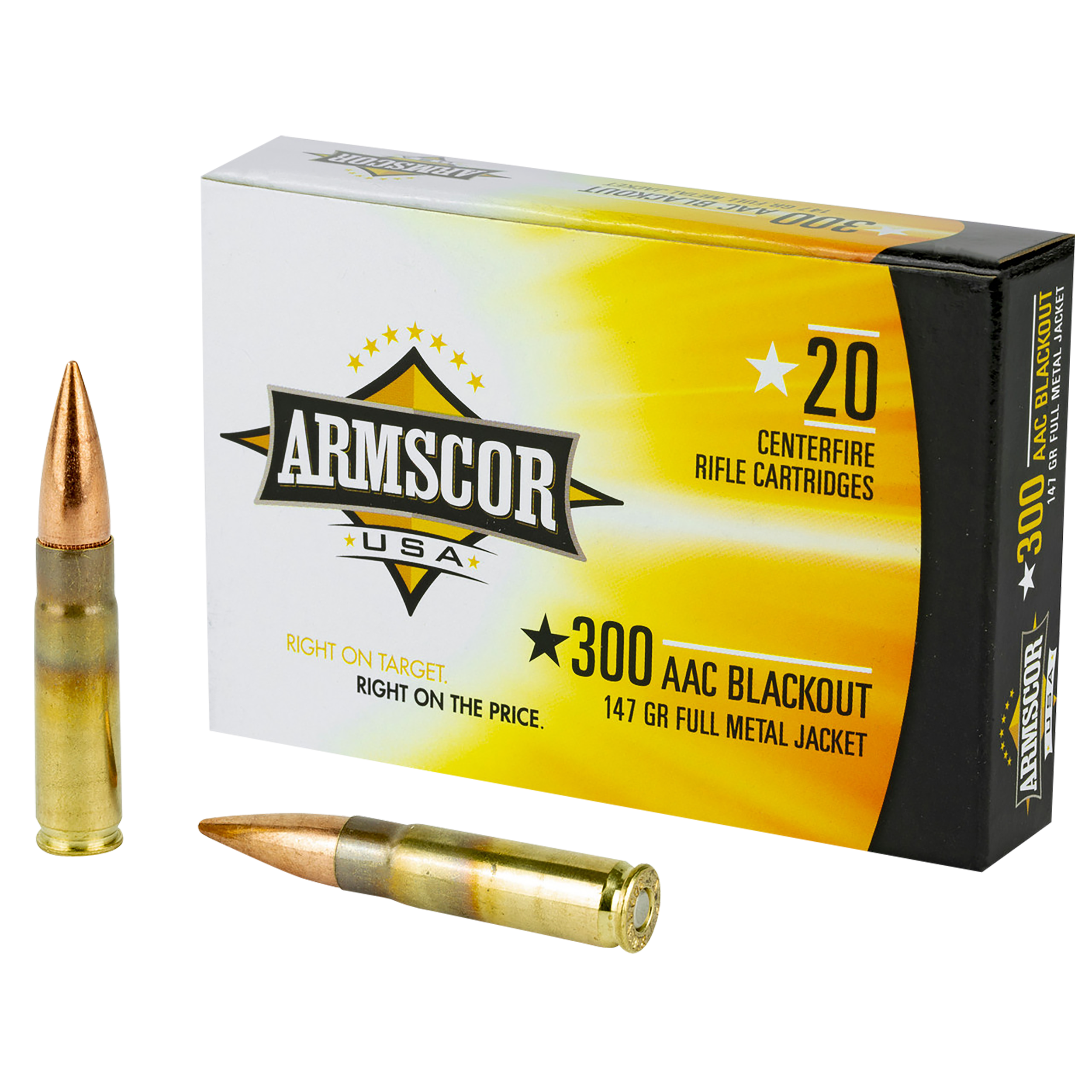 ARMS FAC300AAC1N 300BO 147 FMJ 20/10