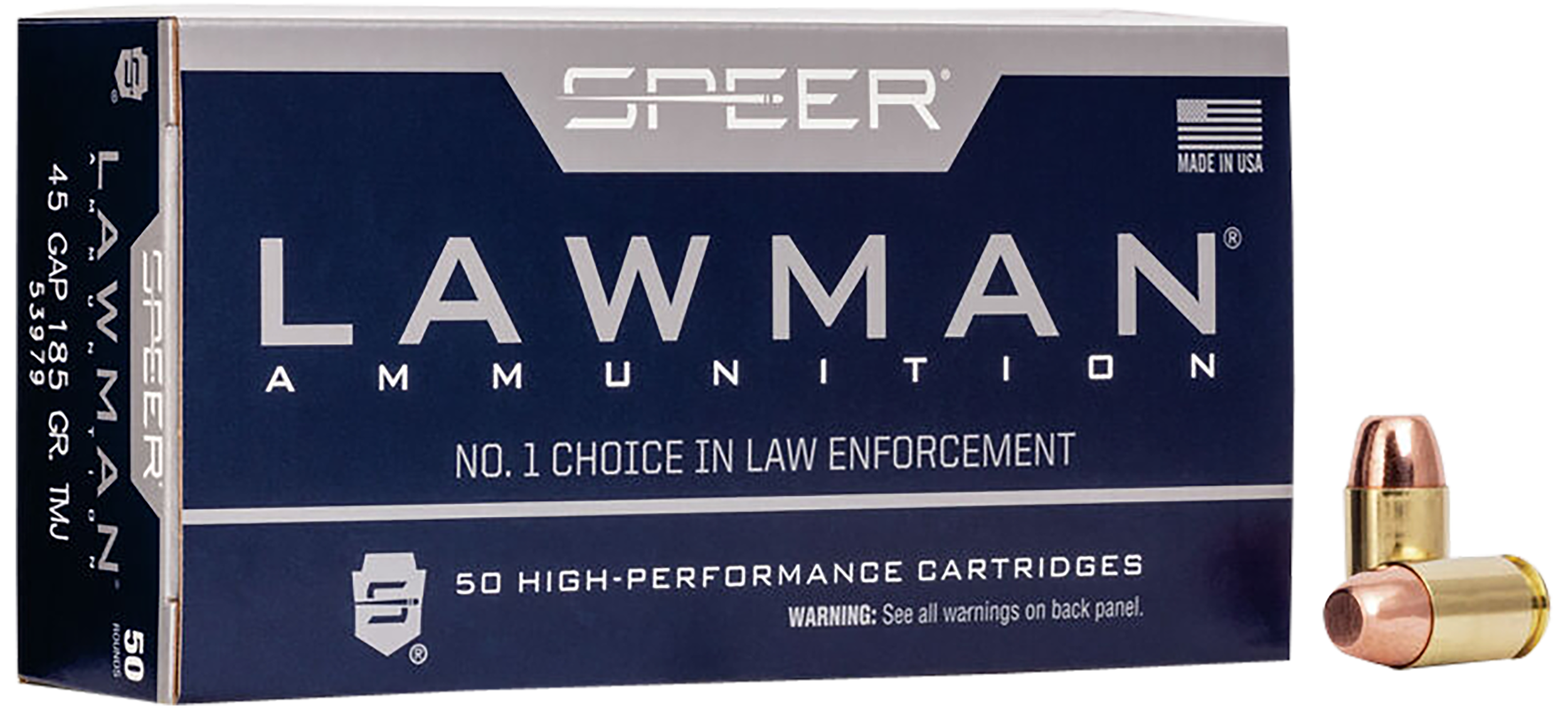 SPEER 53979 LAWMAN 45GAP 185 TMJ 50/20