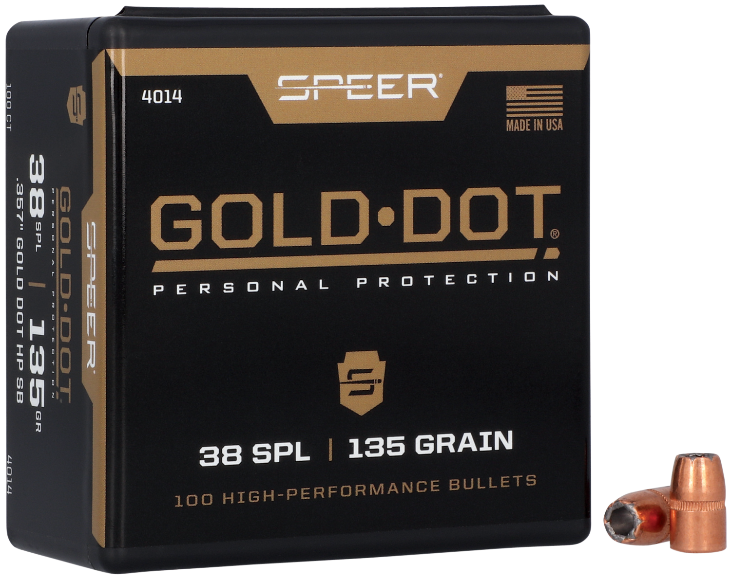 SPEER 4014 BULL .357 135 GDHP 100/5