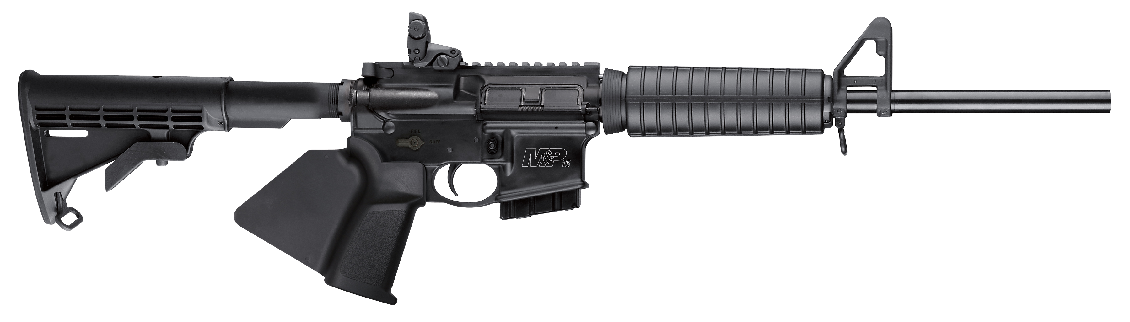 Smith & Wesson M&P-15 Sport II 5.56 16"  w/ A2 Front Post & Folding Rear CA-img-1