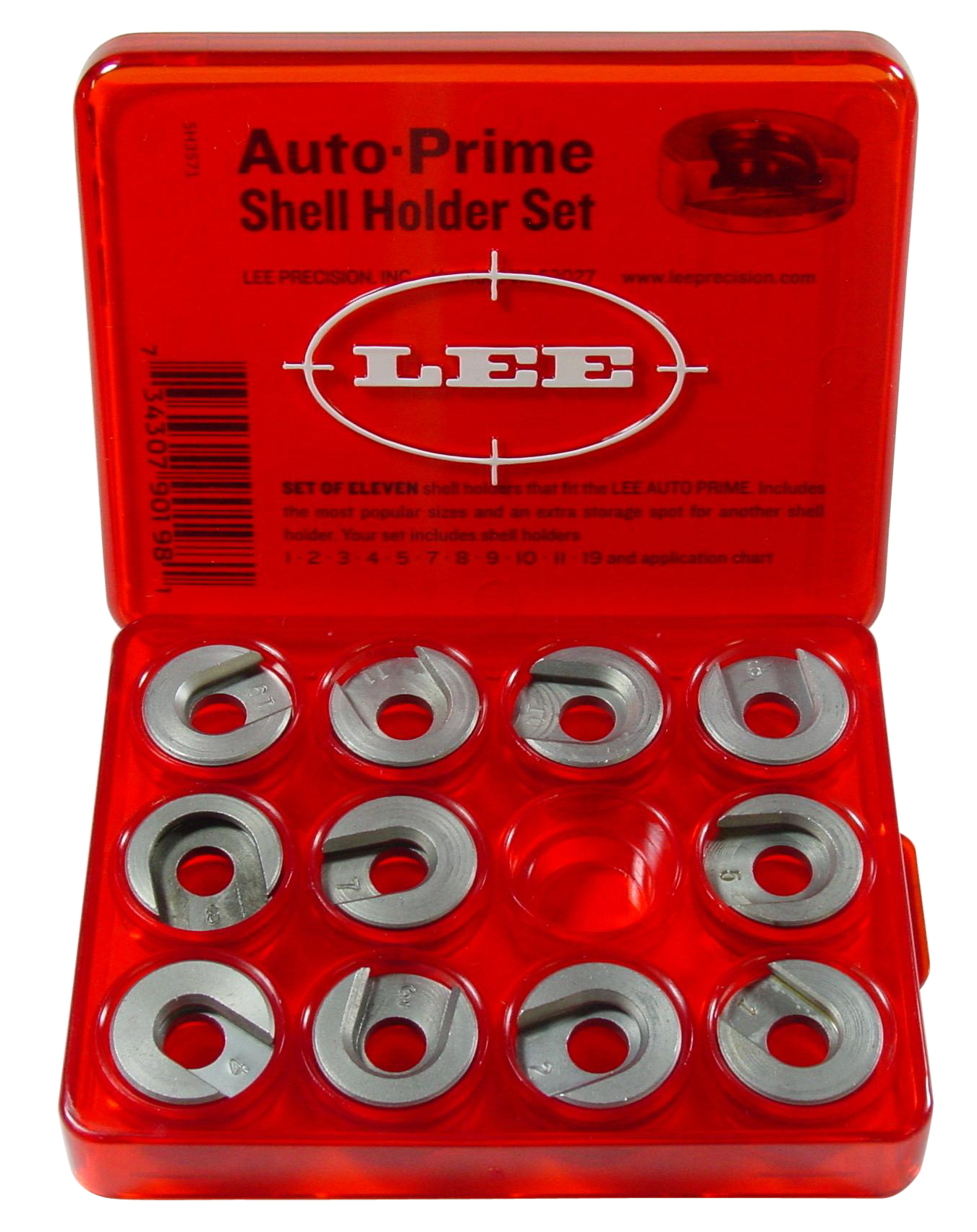 LEE 90196 SHELLHOLDER BOX ONLY