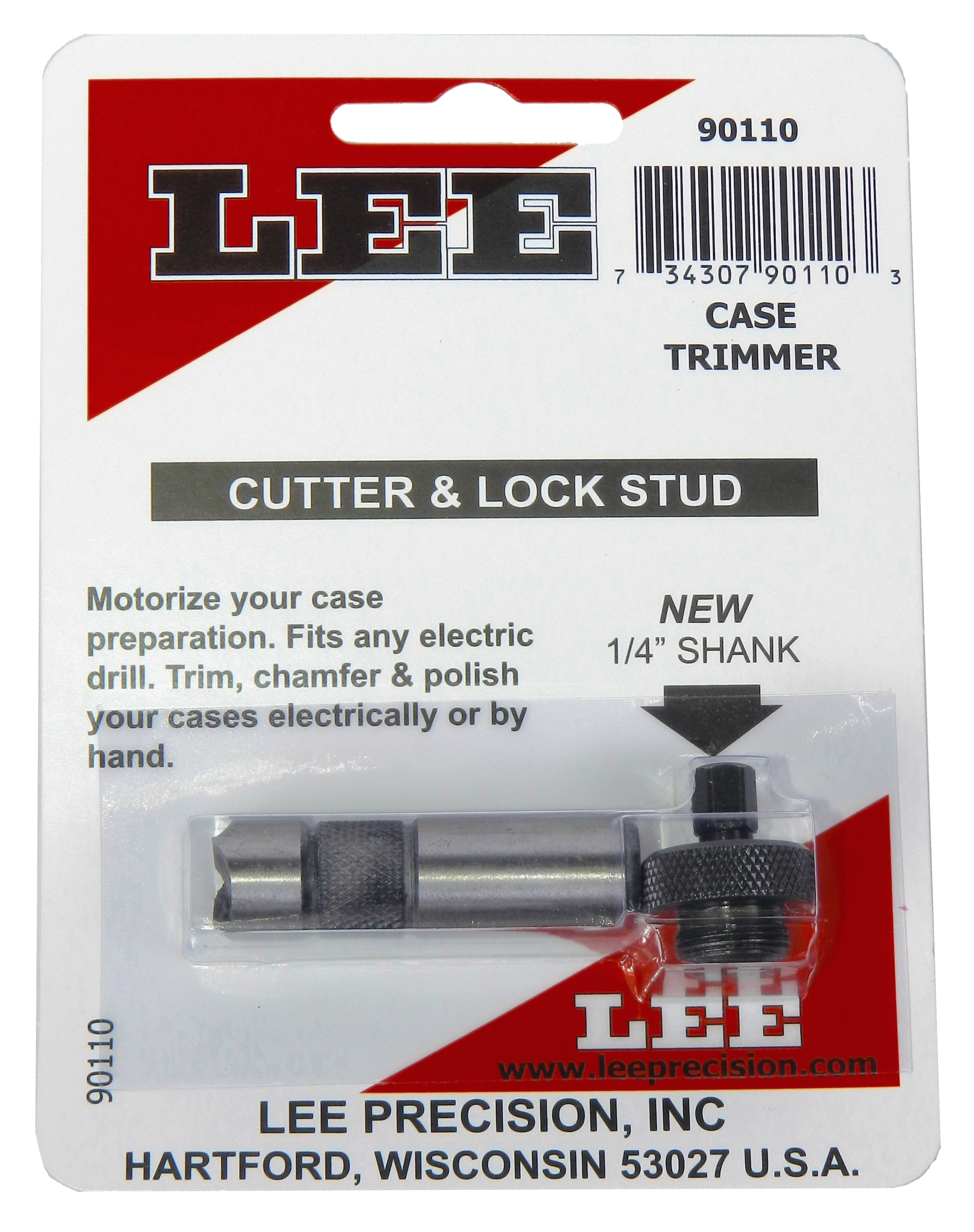 LEE 90110 CASE TRIM CUTTER & LOCK STUD
