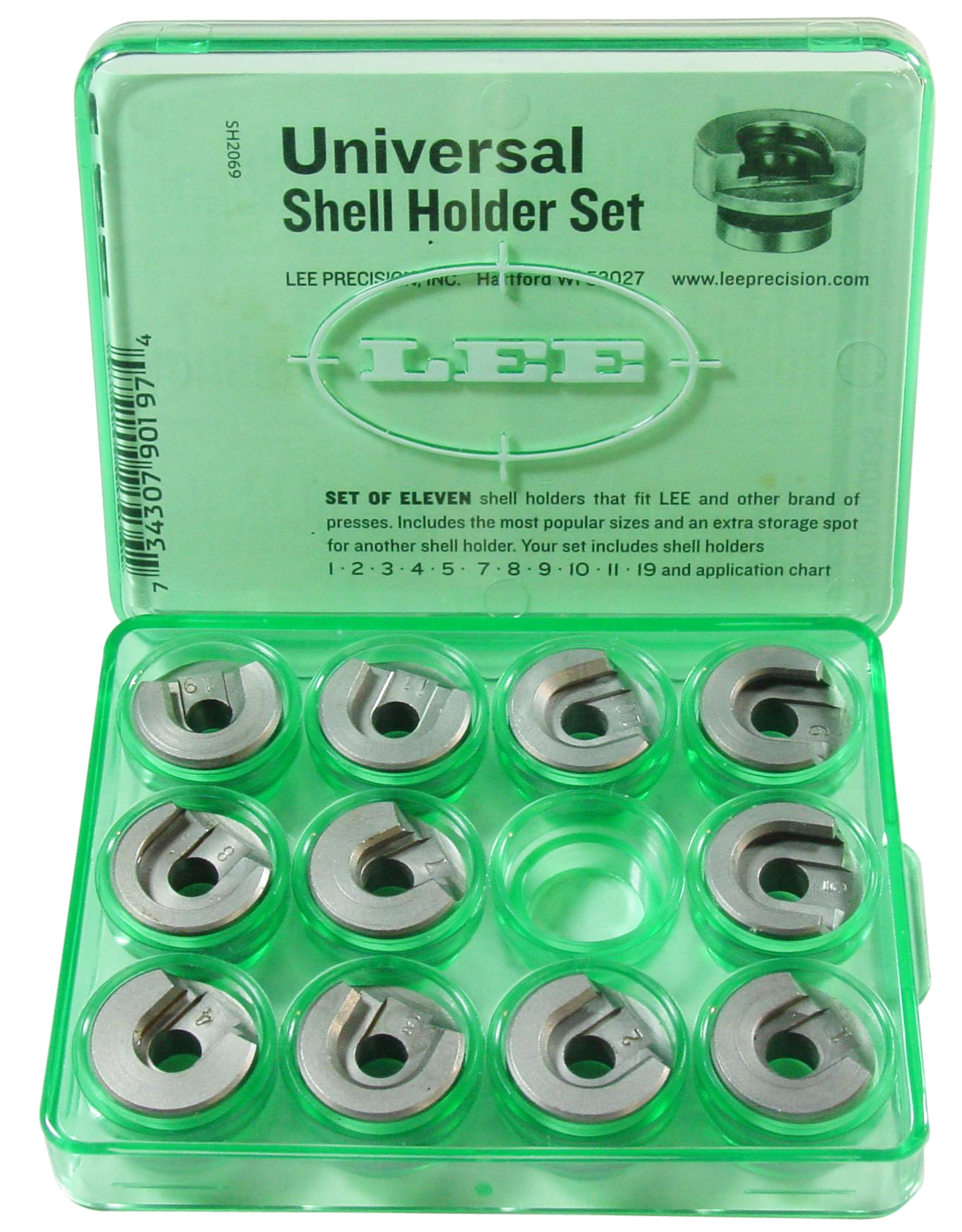 LEE 90197 SET/UNIV PRESS SHELL HOLDERS