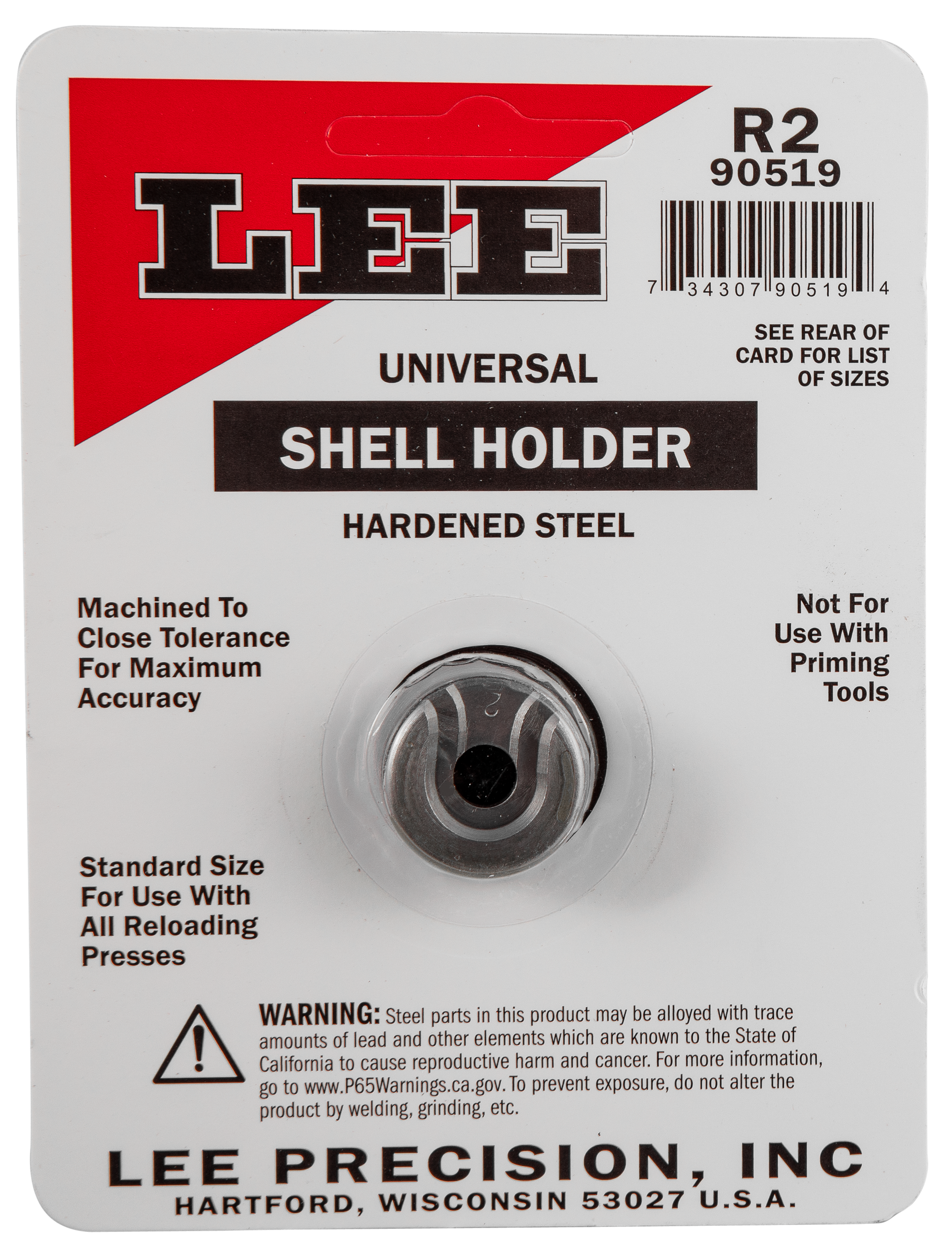 LEE 90519 SHELL HOLDER R2
