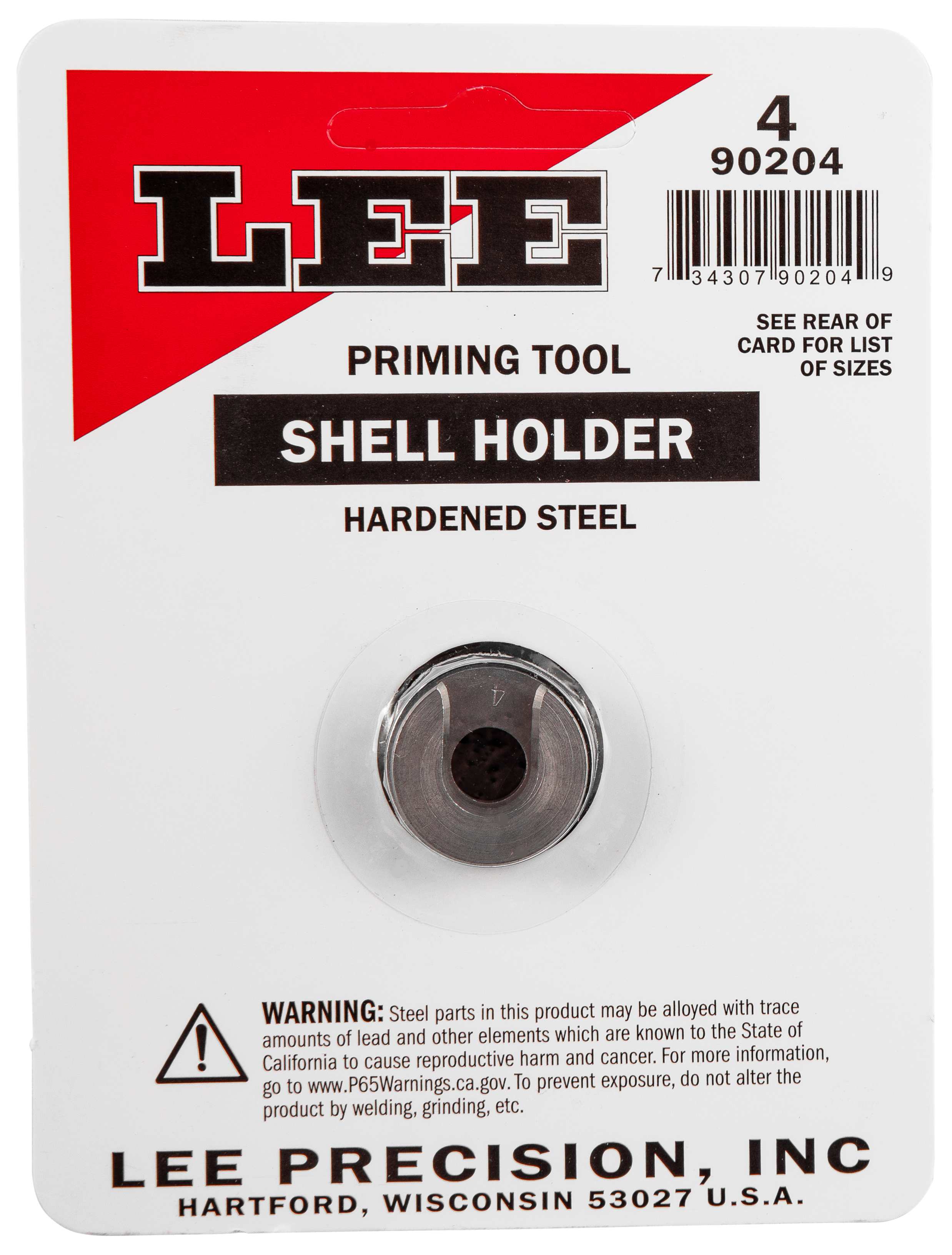 LEE 90204 SHELL HOLDER #4 AP ONLY