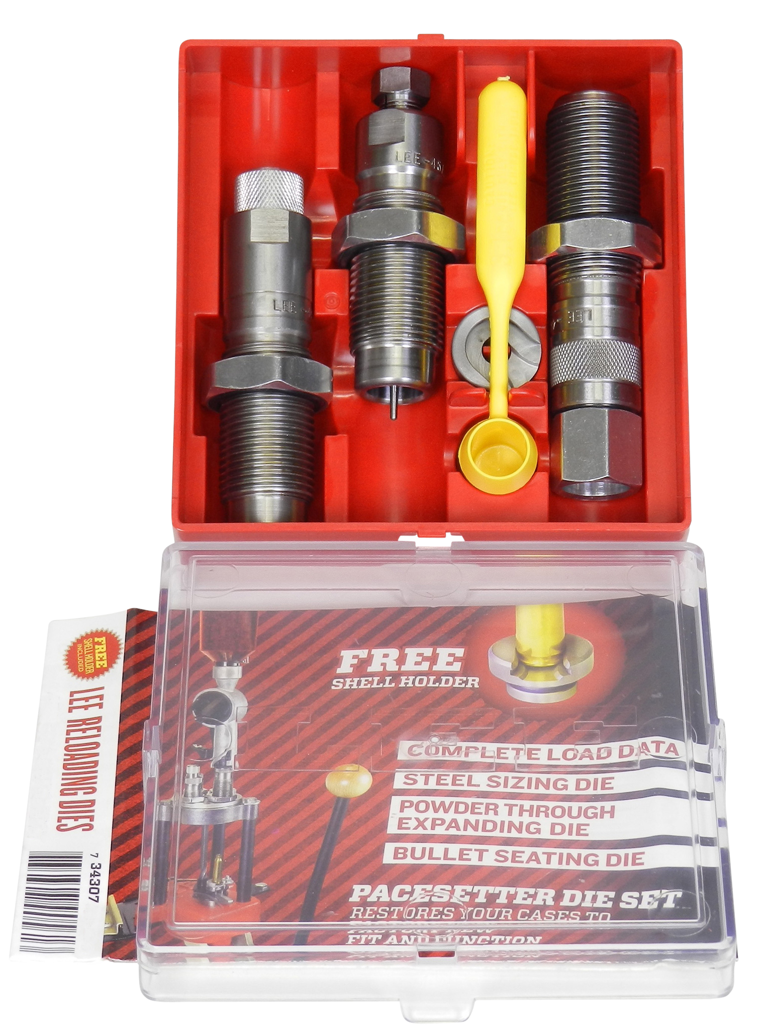 LEE 90769 3 DIE SET 7.62 TOKAREV STEEL
