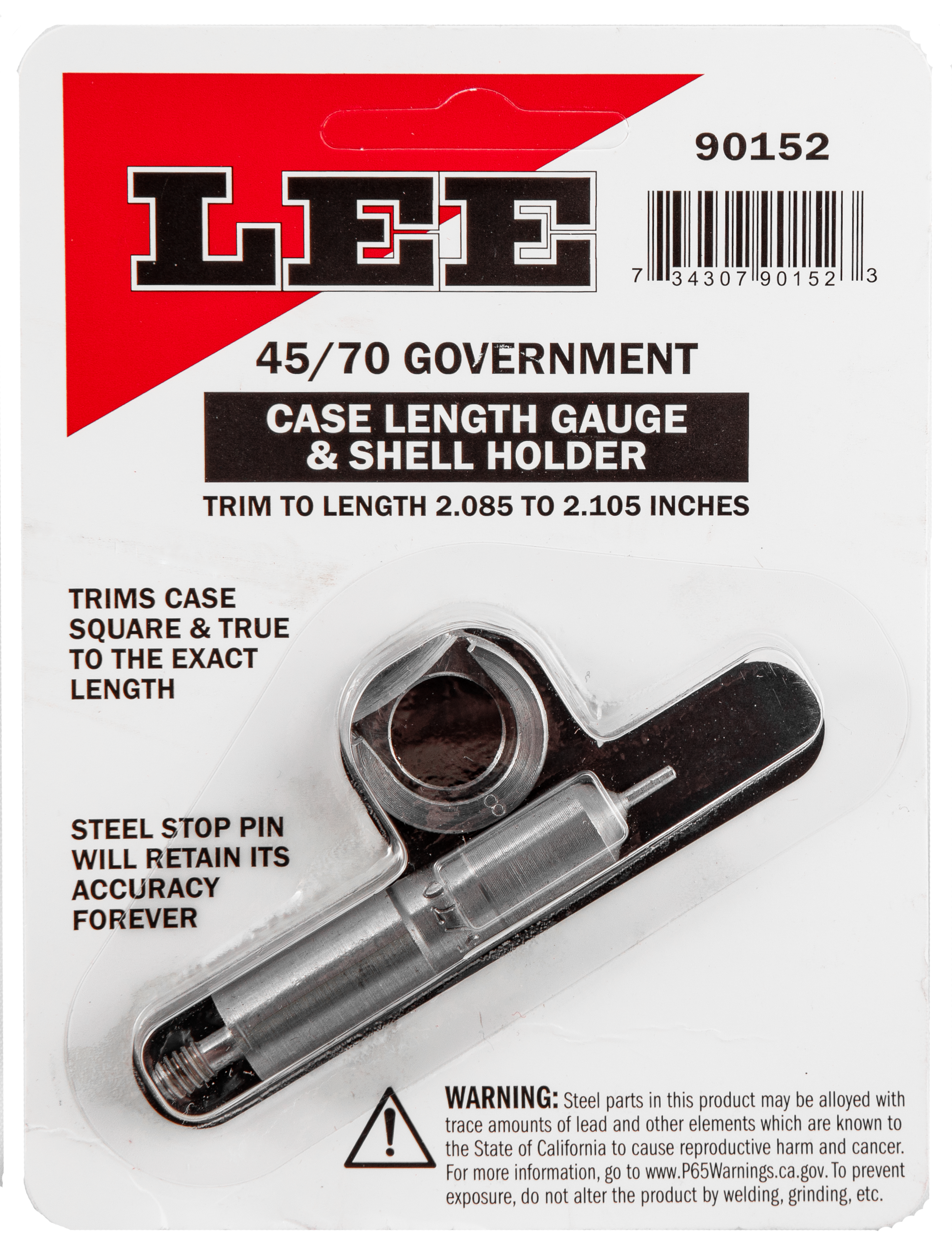 LEE 90152 GAUGE/HOLDER 45/70 GOVRNMNT