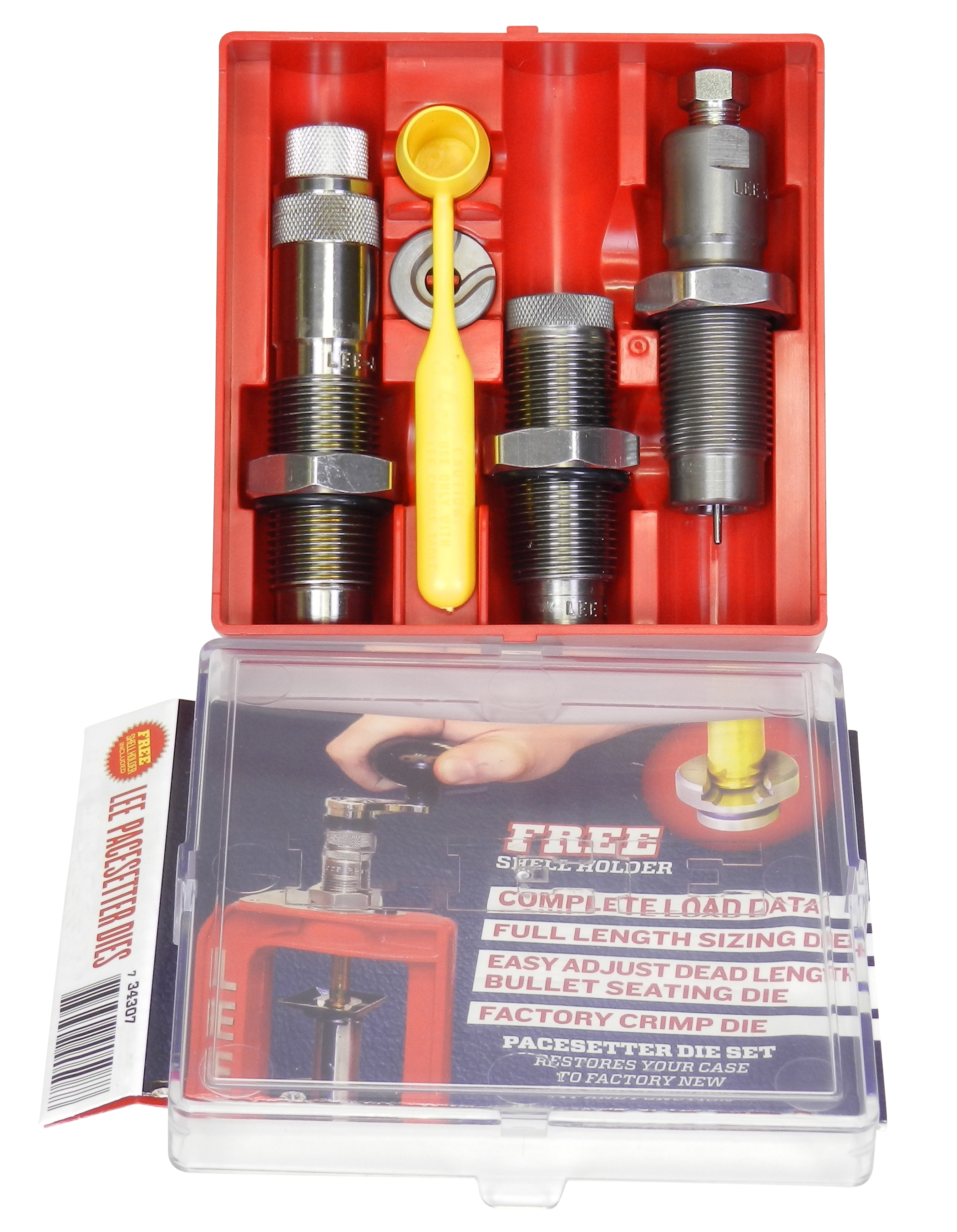LEE 90550 PACESETTER FL 3-DIE SET 250 SAV