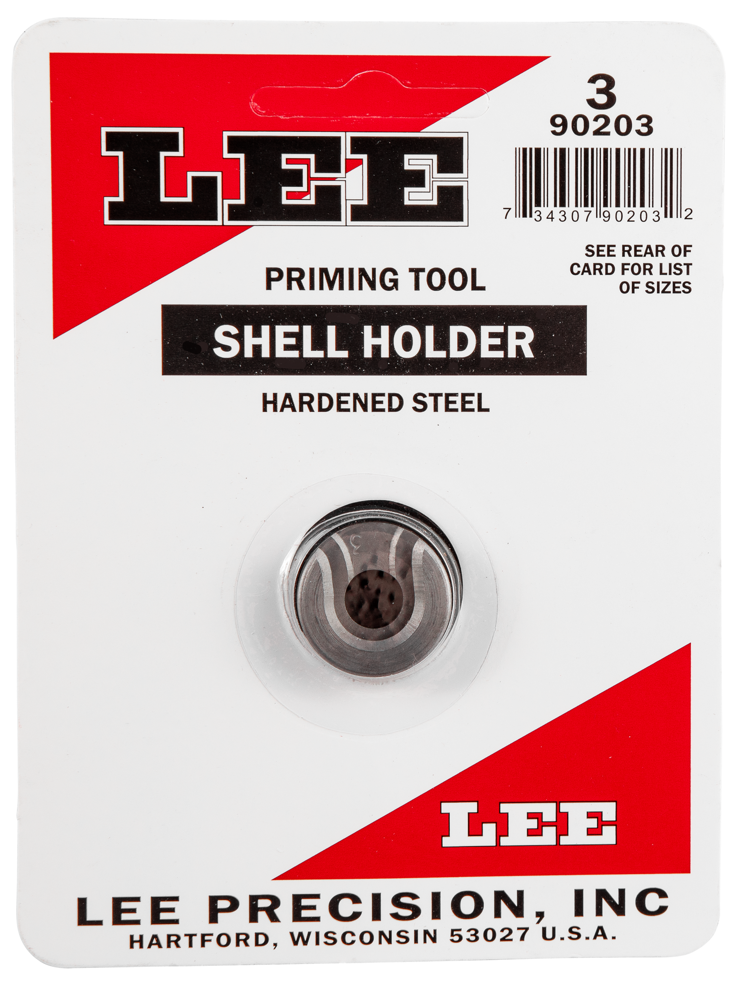 LEE 90203 SHELL HOLDER #3 AP ONLY