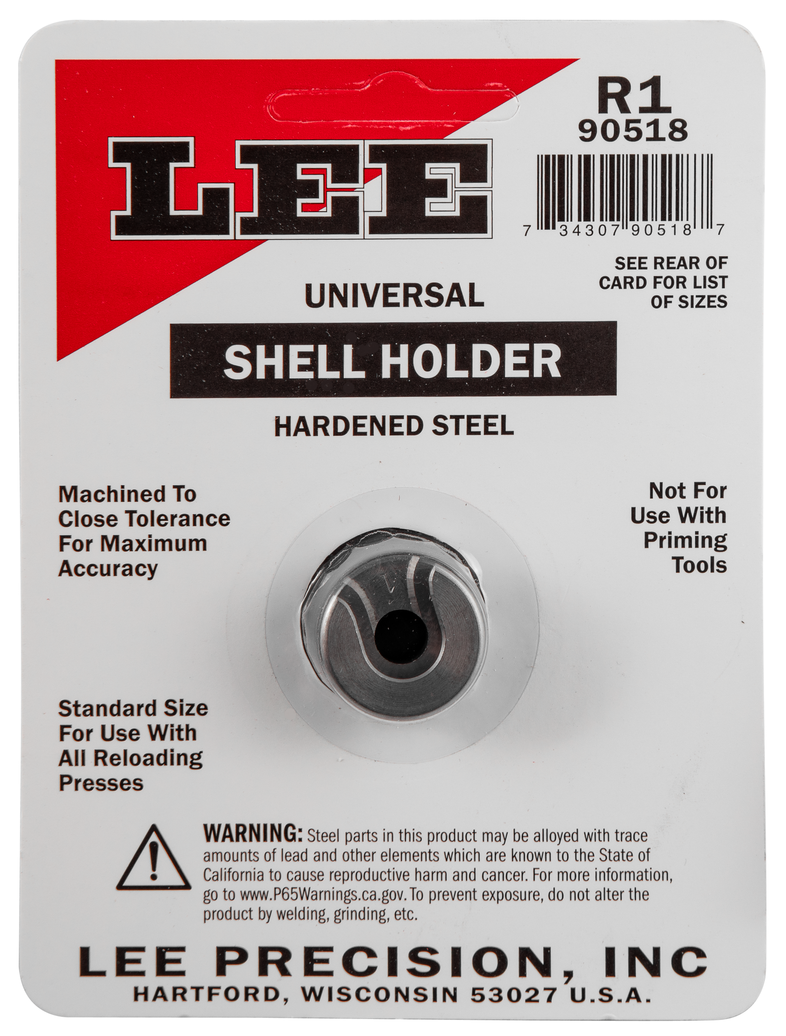 LEE 90518 SHELL HOLDER R1
