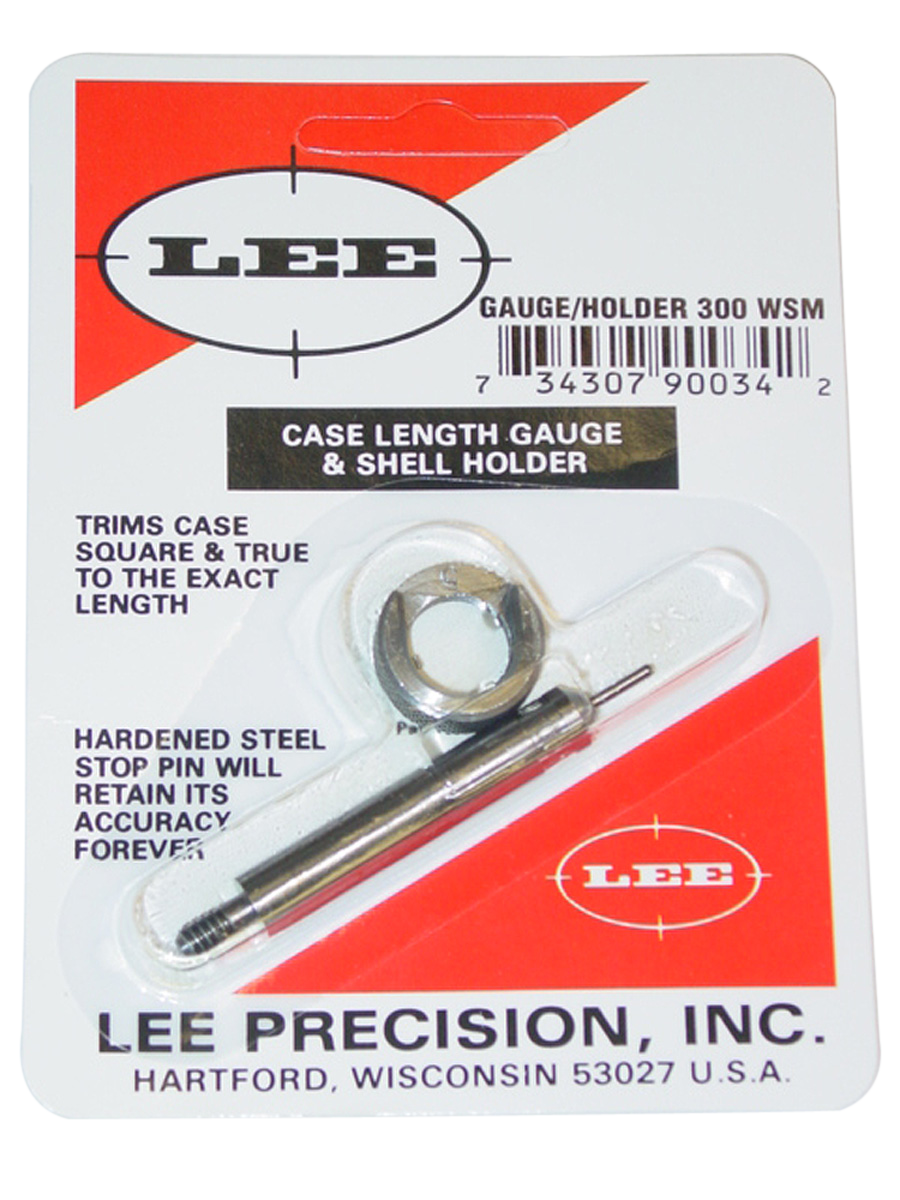 LEE 90034 GAUGE/HOLDER 300 WSM