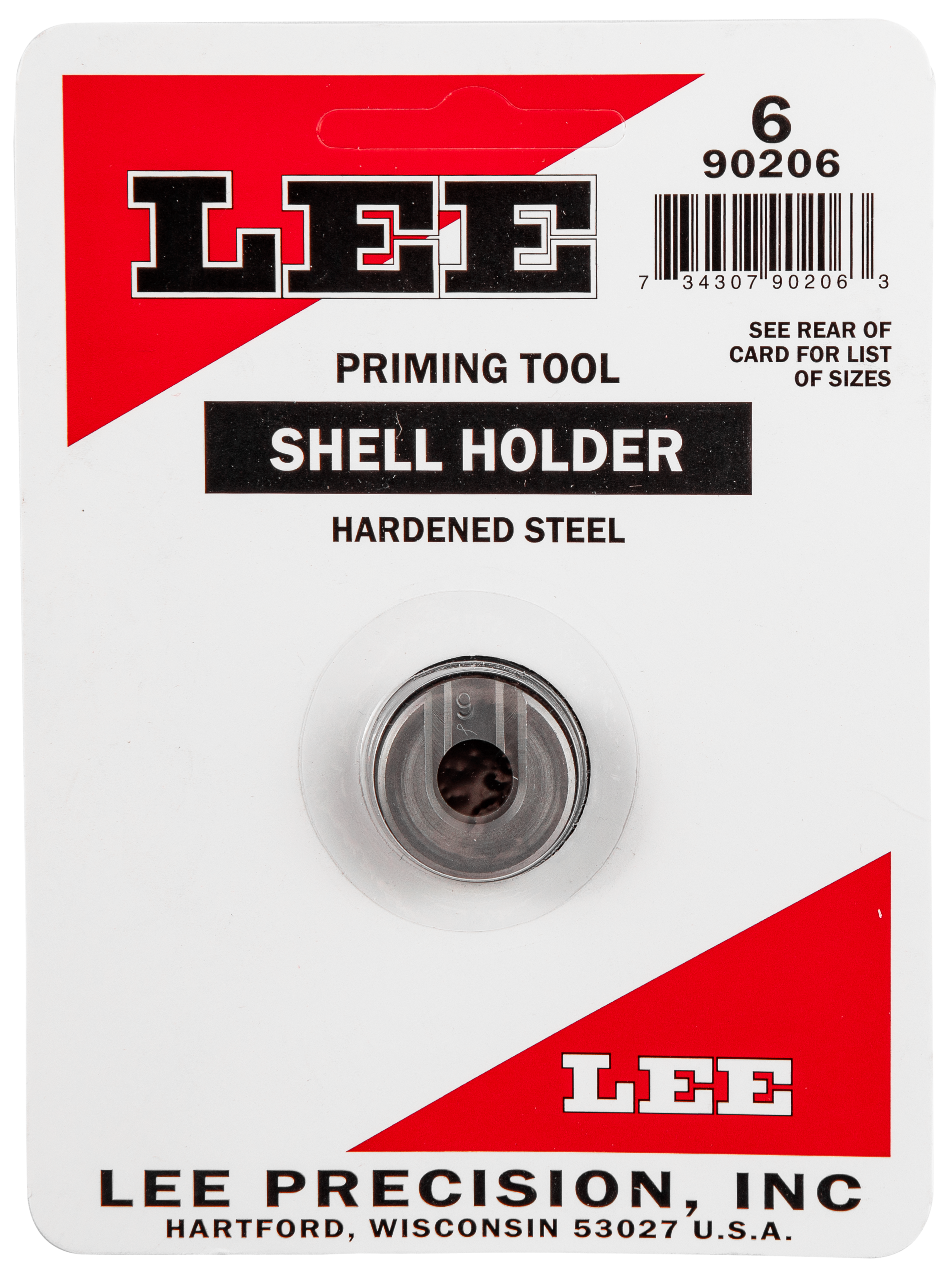LEE 90206 SHELL HOLDER #6 AP ONLY