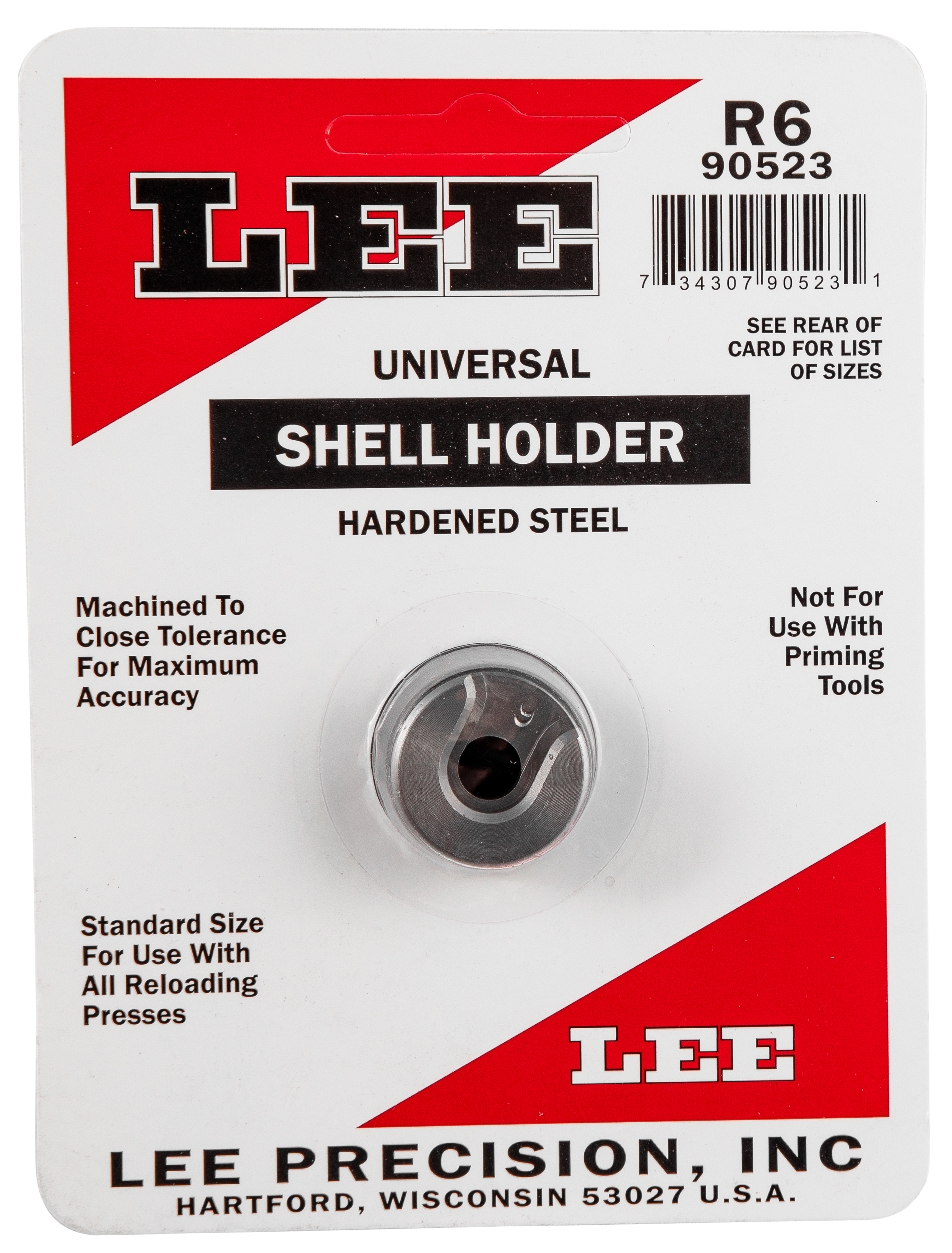 LEE 90523 SHELL HOLDER R6