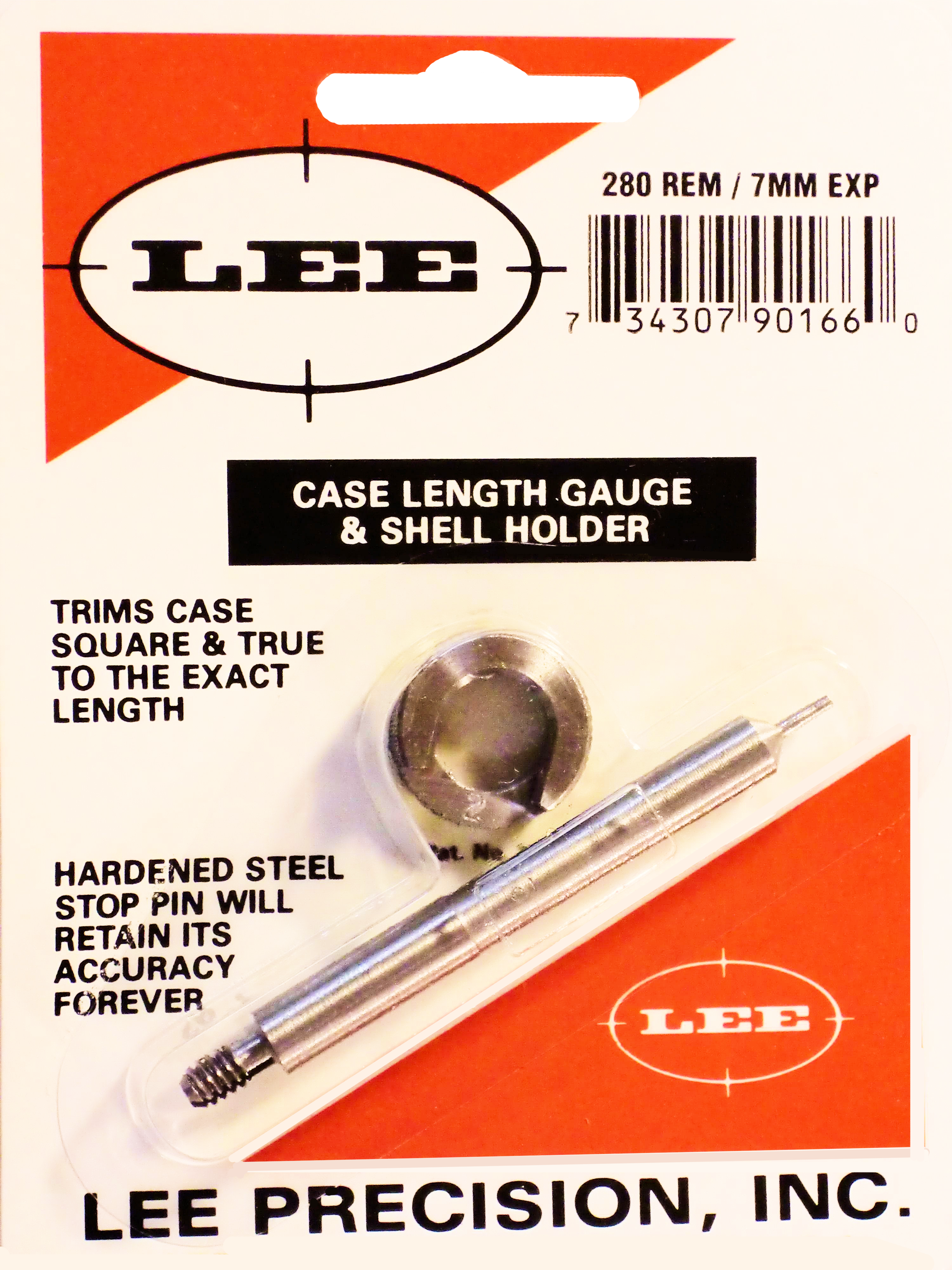 LEE 90166 GAUGE/HOLDER 280 REM/7MM EXP