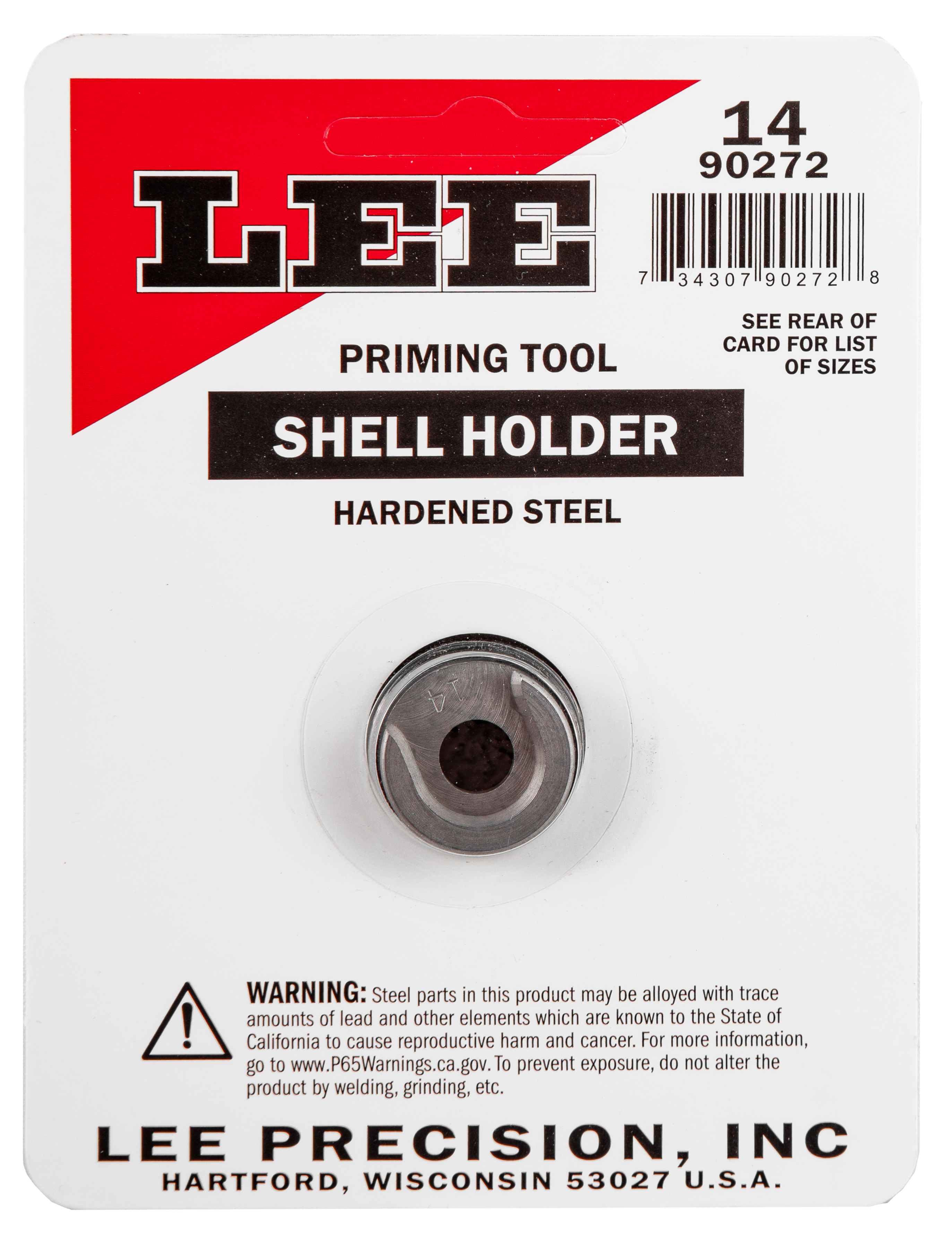 LEE 90272 SHELL HOLDER #14 AP ONLY