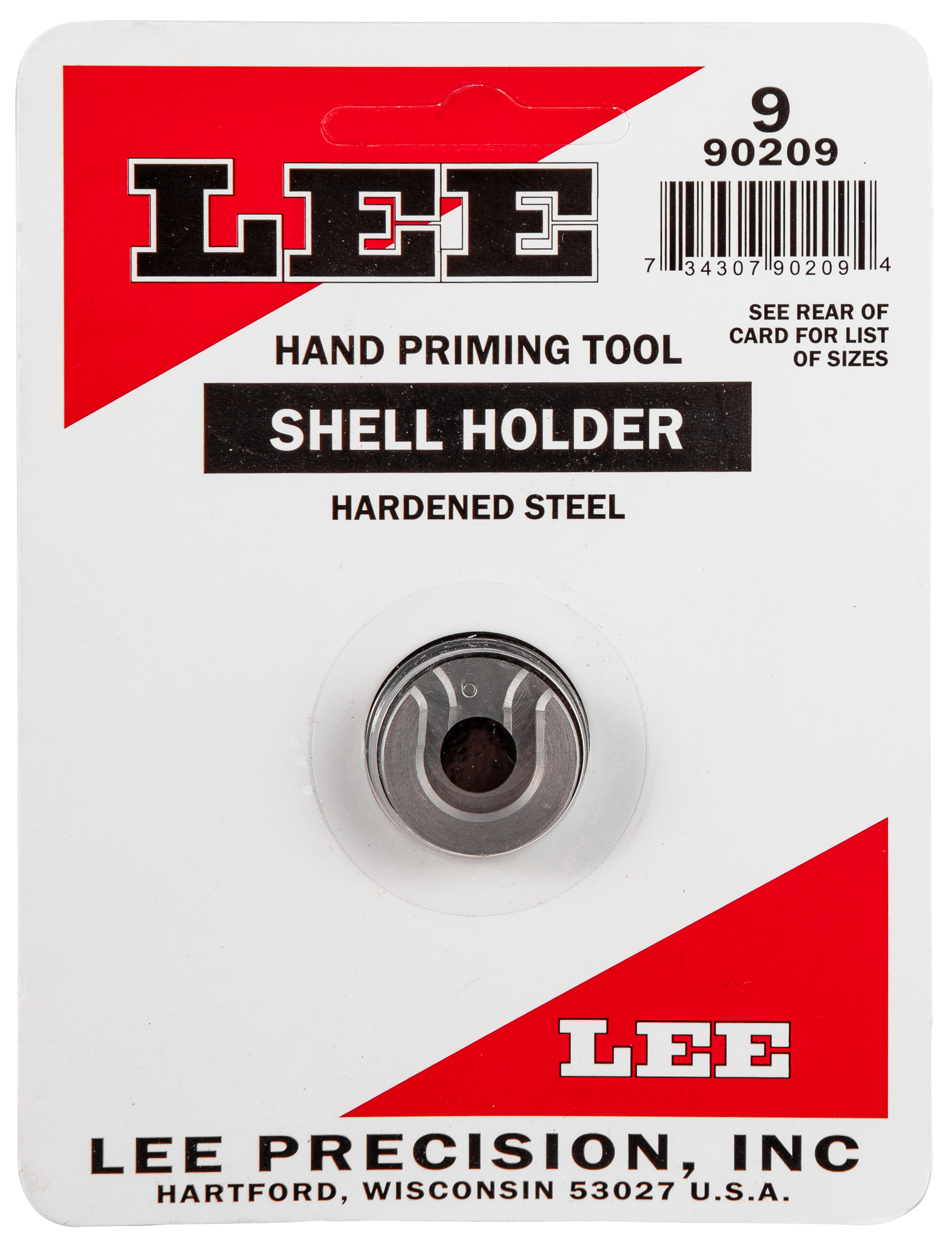 LEE 90209 SHELL HOLDER #9 AP ONLY