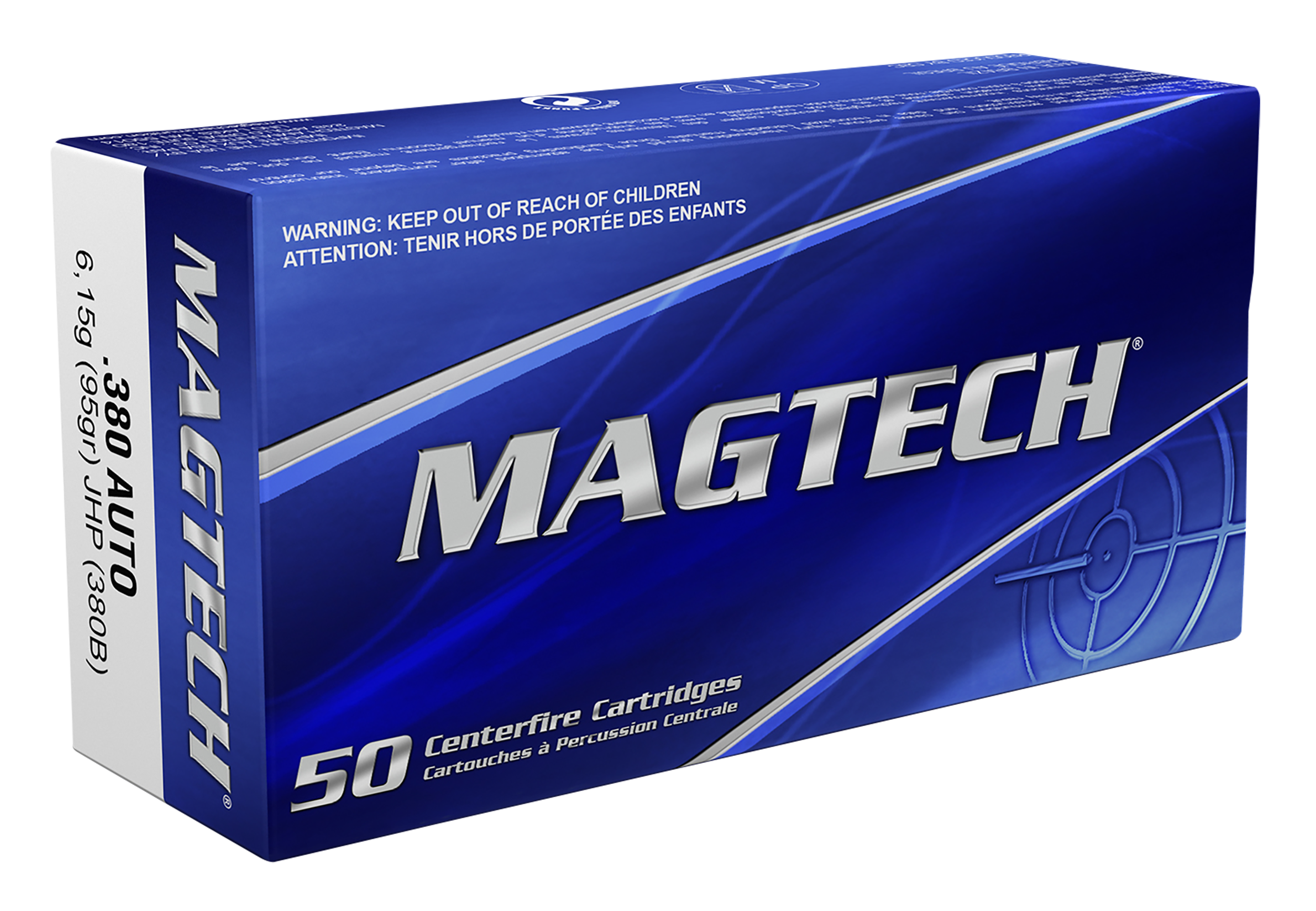 MAGTECH 380B 380 95 JHP 50/20