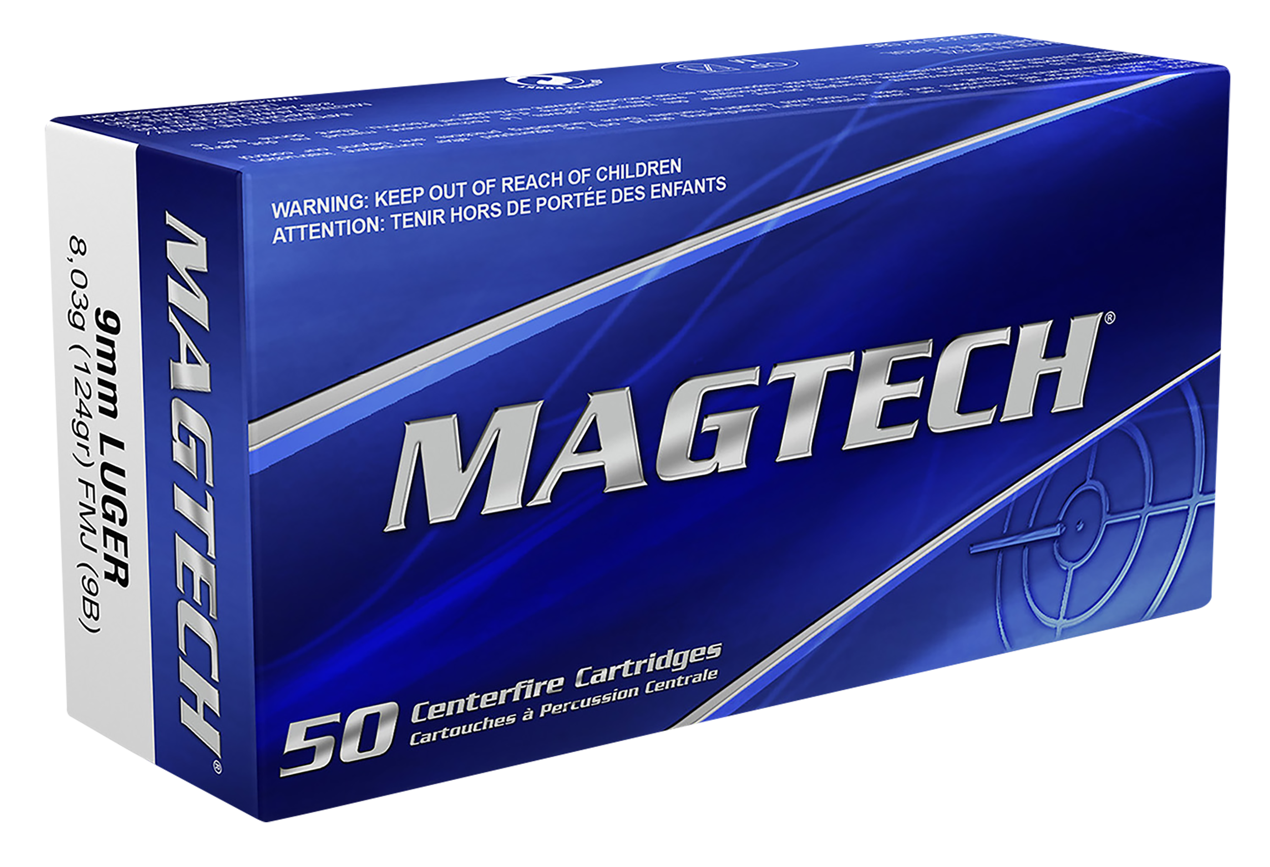 MAGTECH 9B 9MM 124 FMC 50/20