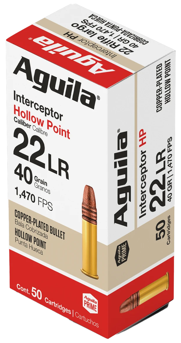AGUILA 1B220321 22INTER HP 40GR 50/20