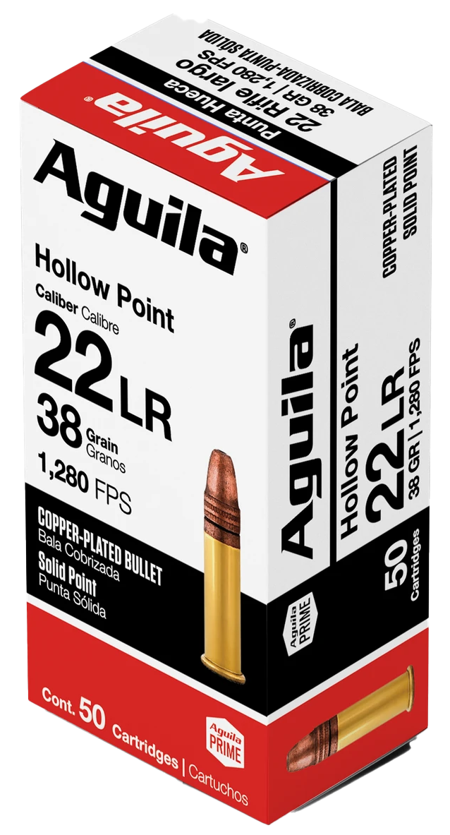 AGUILA 1B220335 22LR HV HP 38GR 50/40