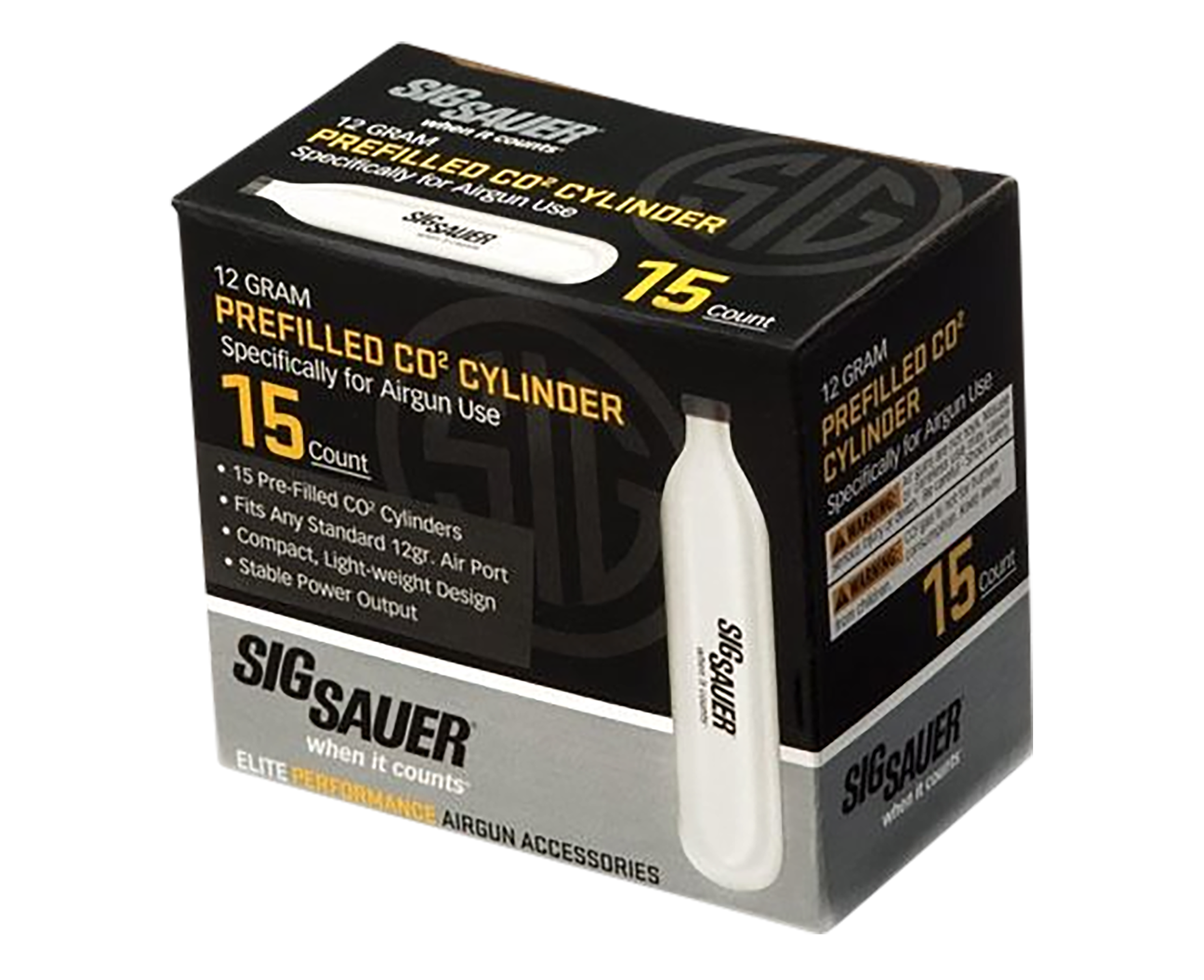 SIG AC1215 CO2 AIR 12GR 15PK