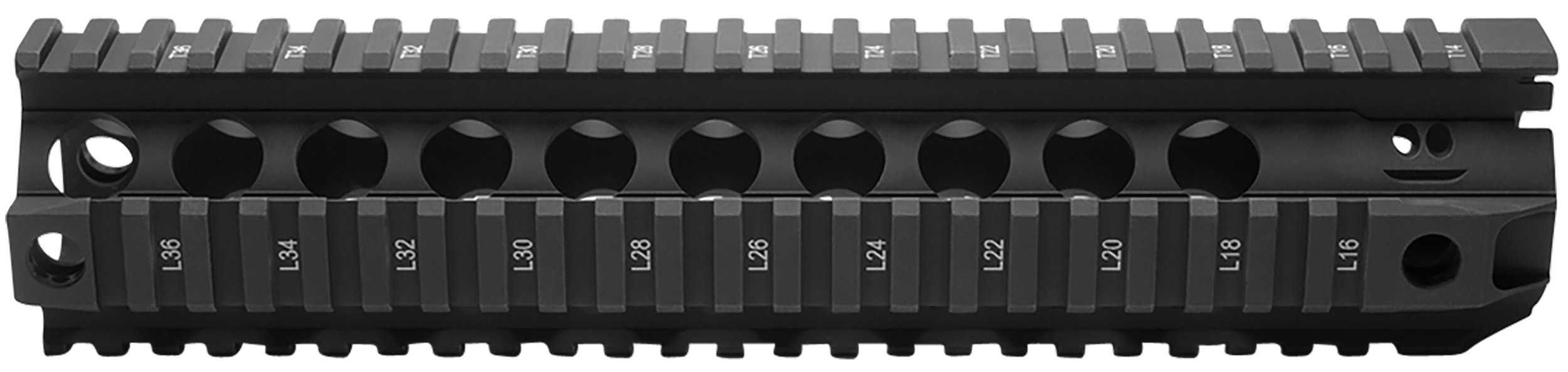 BCM QRF-10-556-BLK QUAD RAIL 10IN BLK