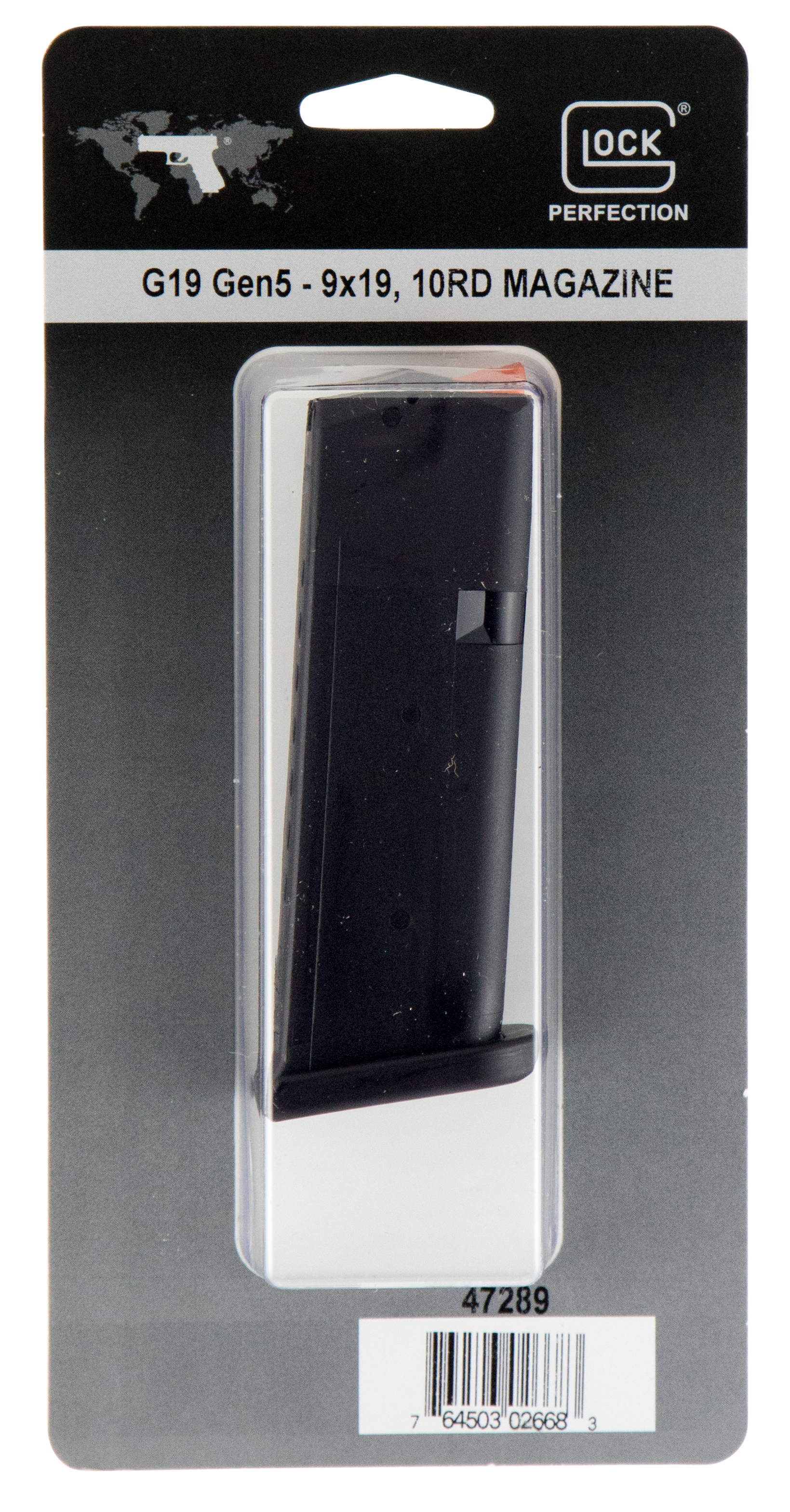 GLK 47289 MAG G19 G5 9MM 10R PKG