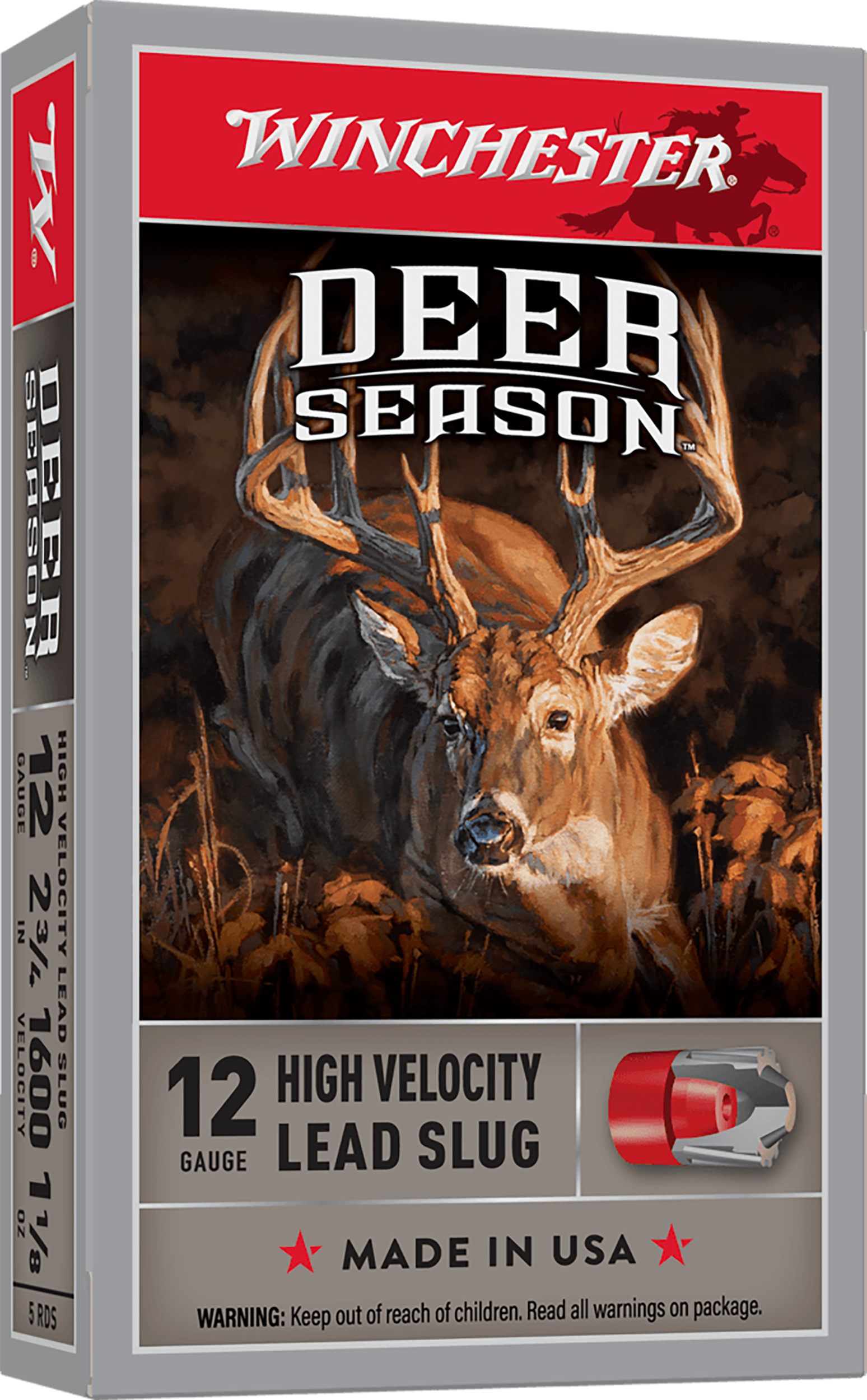 WIN X12DS DEER SEASN 12 2.75 SLUG 11/8 5/20