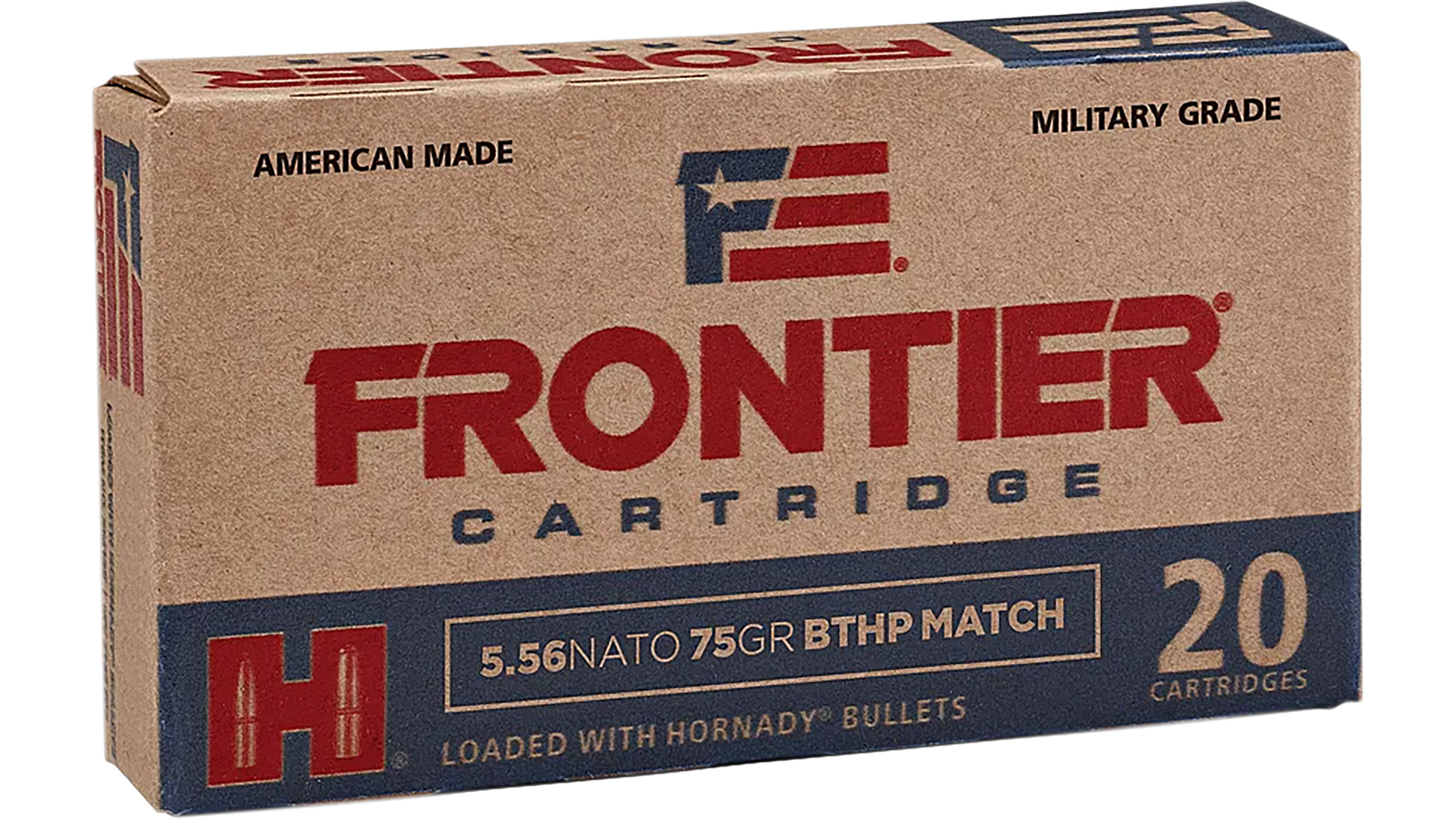 FRONTIER FR320 5.56 75 BTHP MTCH 20/25
