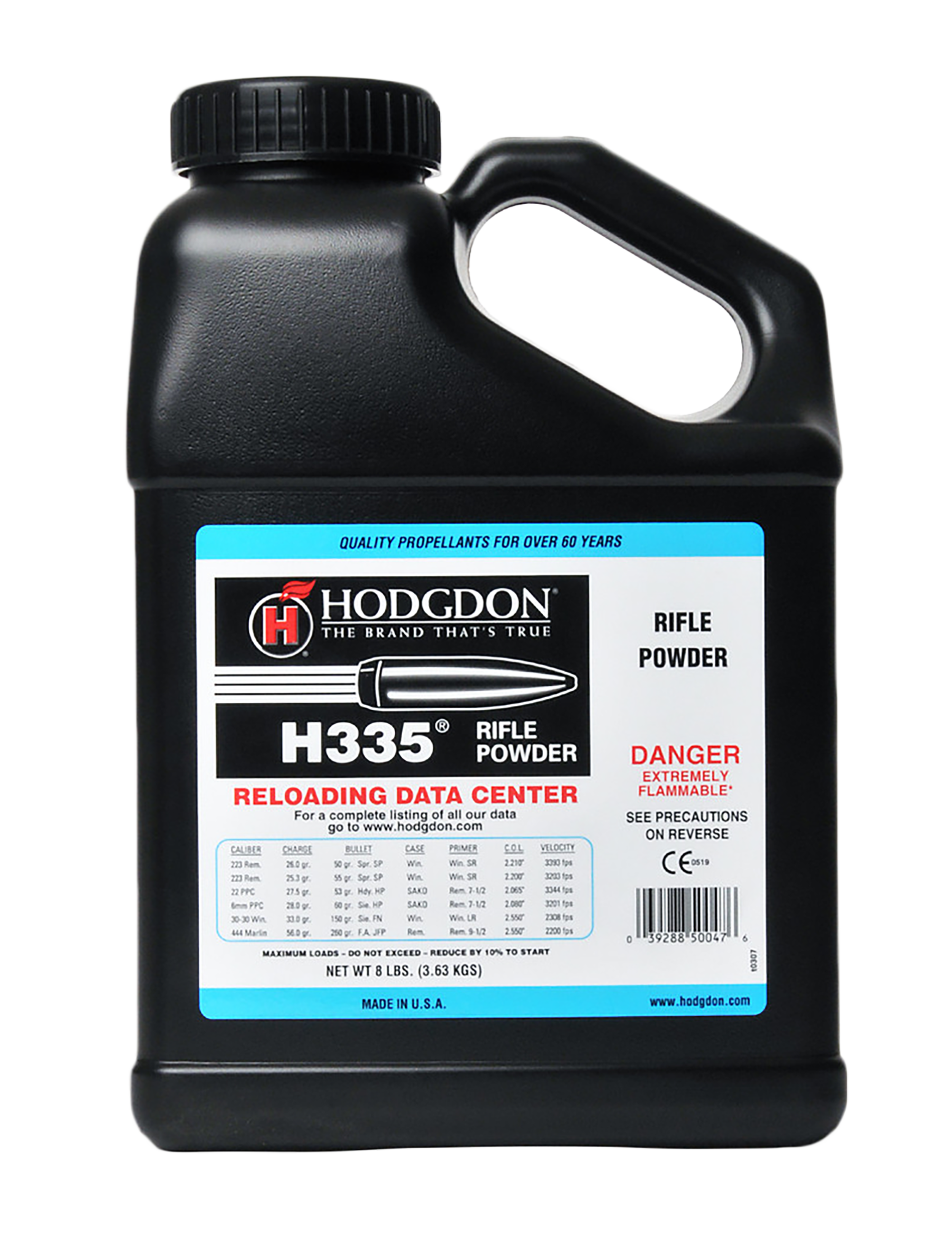 HODG 3358 H335 RFL POWDER 8LB