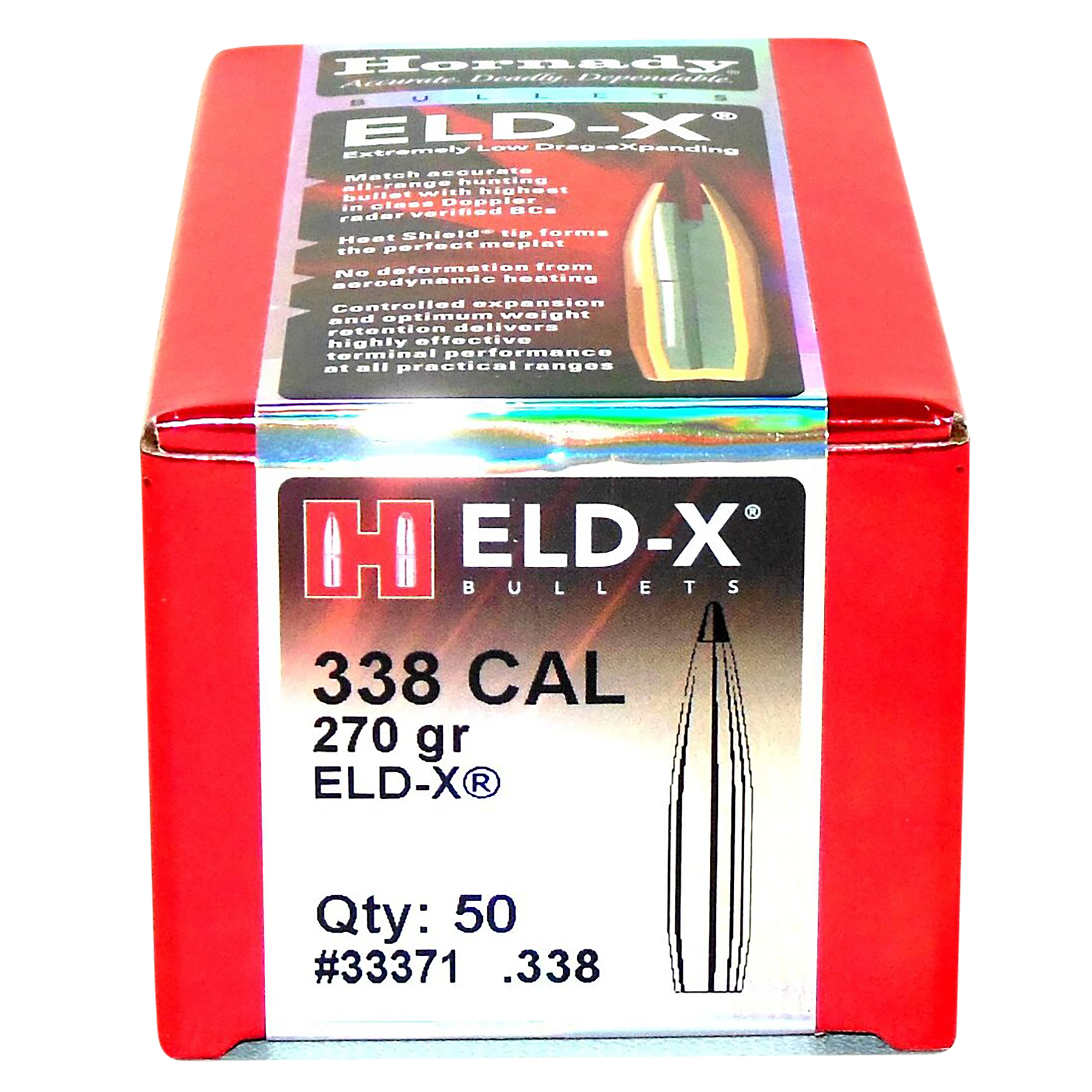 HORN 33371 BULL .338 270 ELD-X 50/15