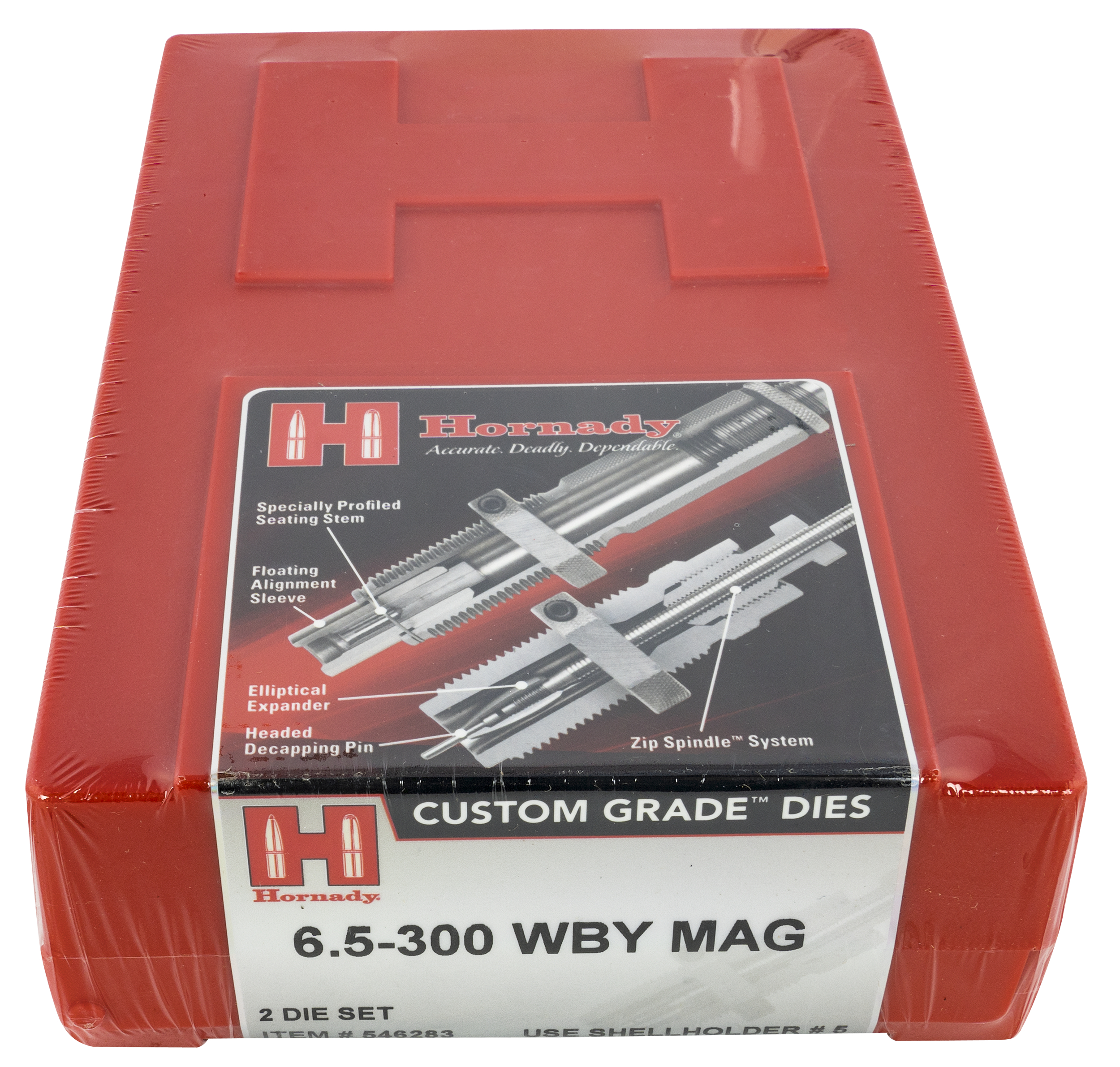 HORN 546283 SER4 2-DIE SET 6.5-300 WEATHERBY