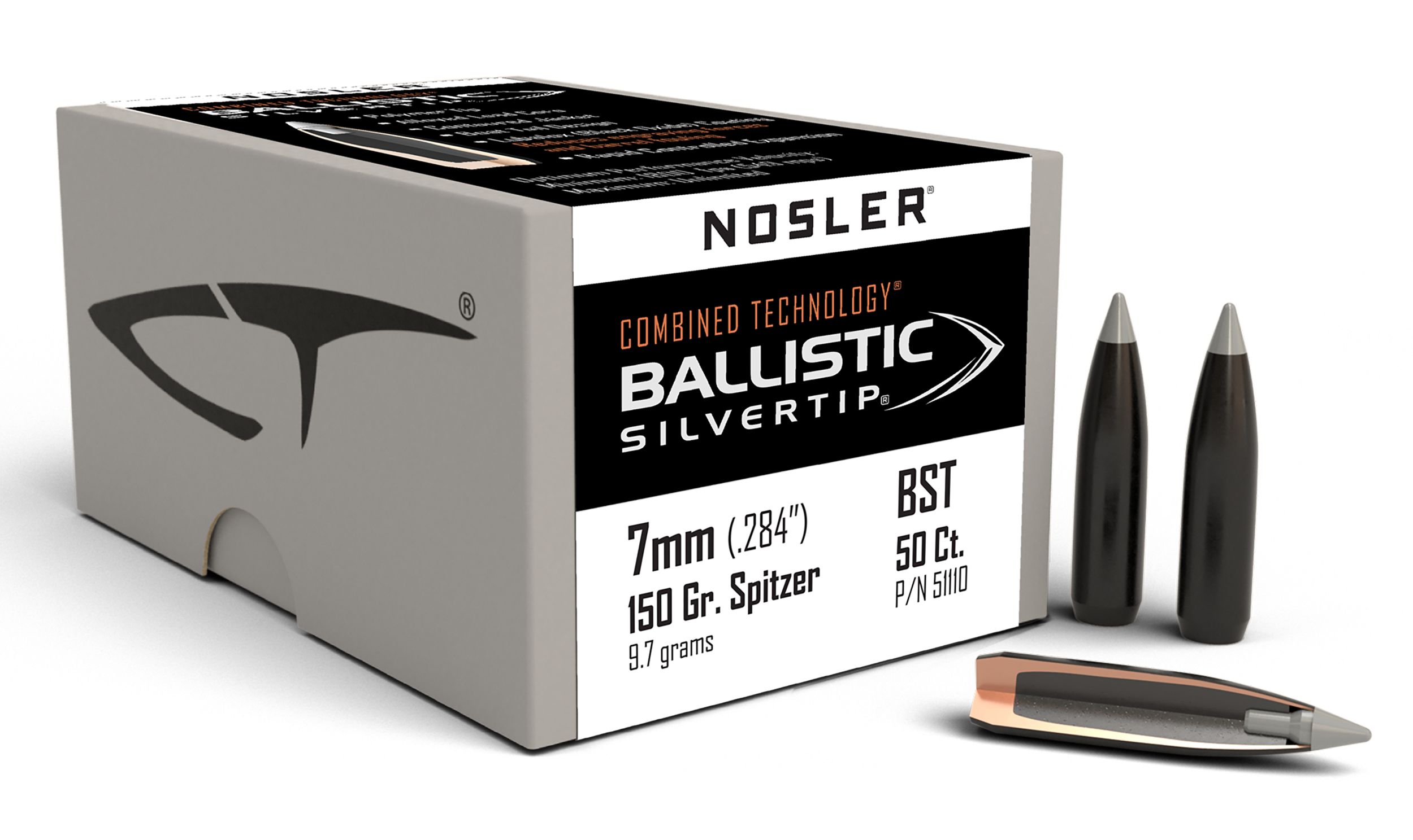 NOS 51110 BLSTC ST 7MM 150 BT 50