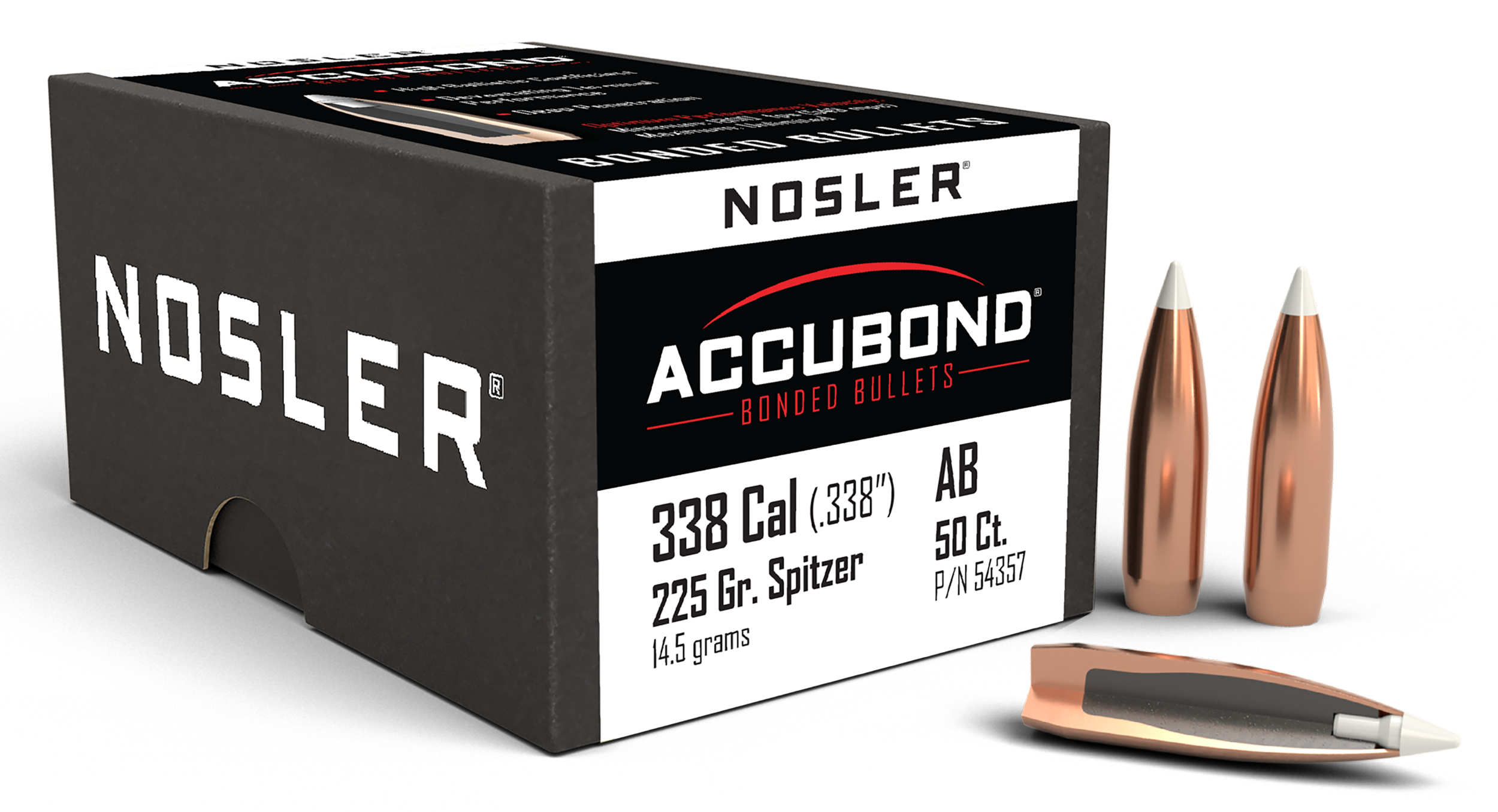 NOS 54357 ACCUBOND 338 225 SPTZR 50