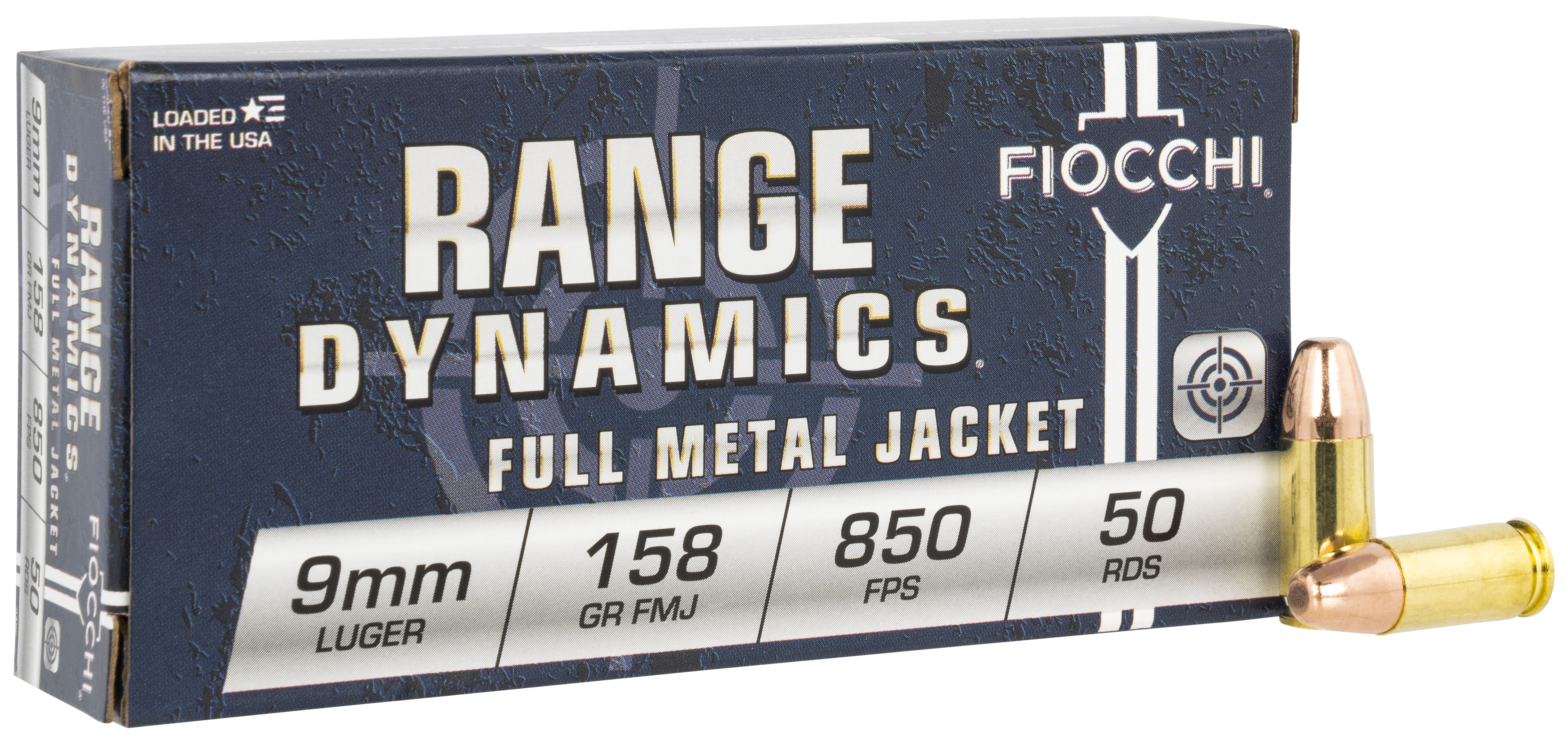 FIO 9APE 9MM 158 FMJ 50/20