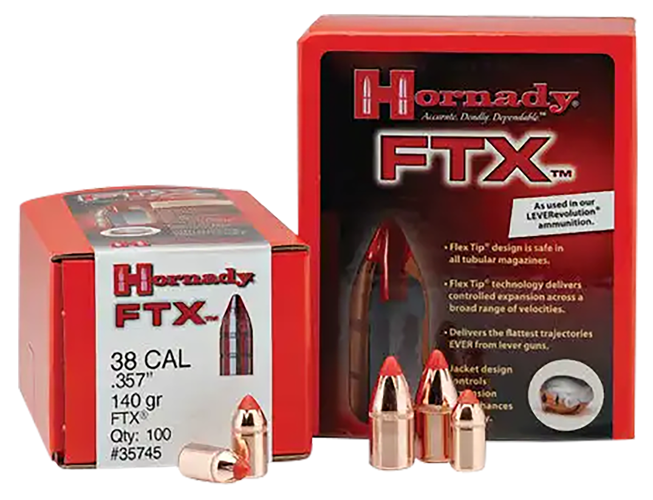 HORN 45201 BULL .452 250 FTX 50/25