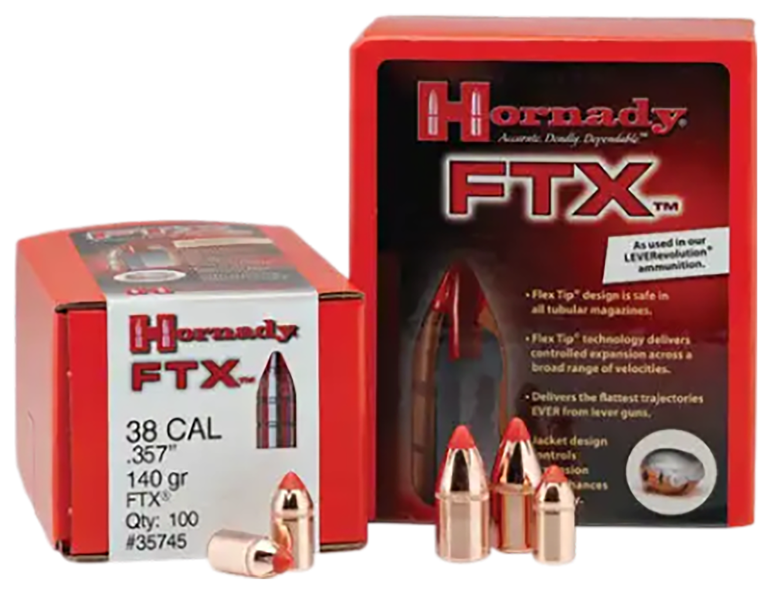 HORN 50102 BULL .500 300 FTX 500SW 50/25