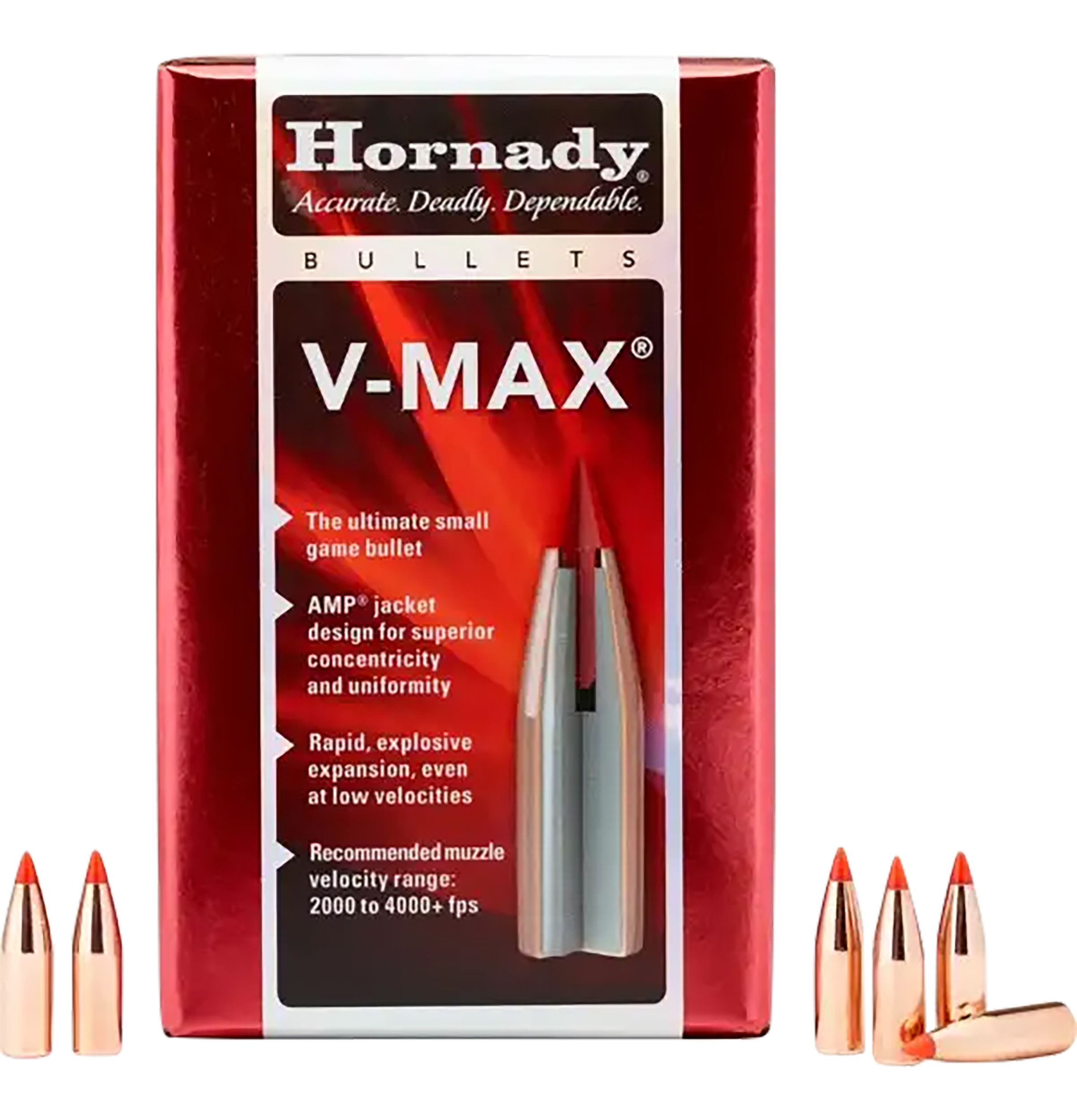 HORN 22272 BULL .224 55 VMAX WC 100/40