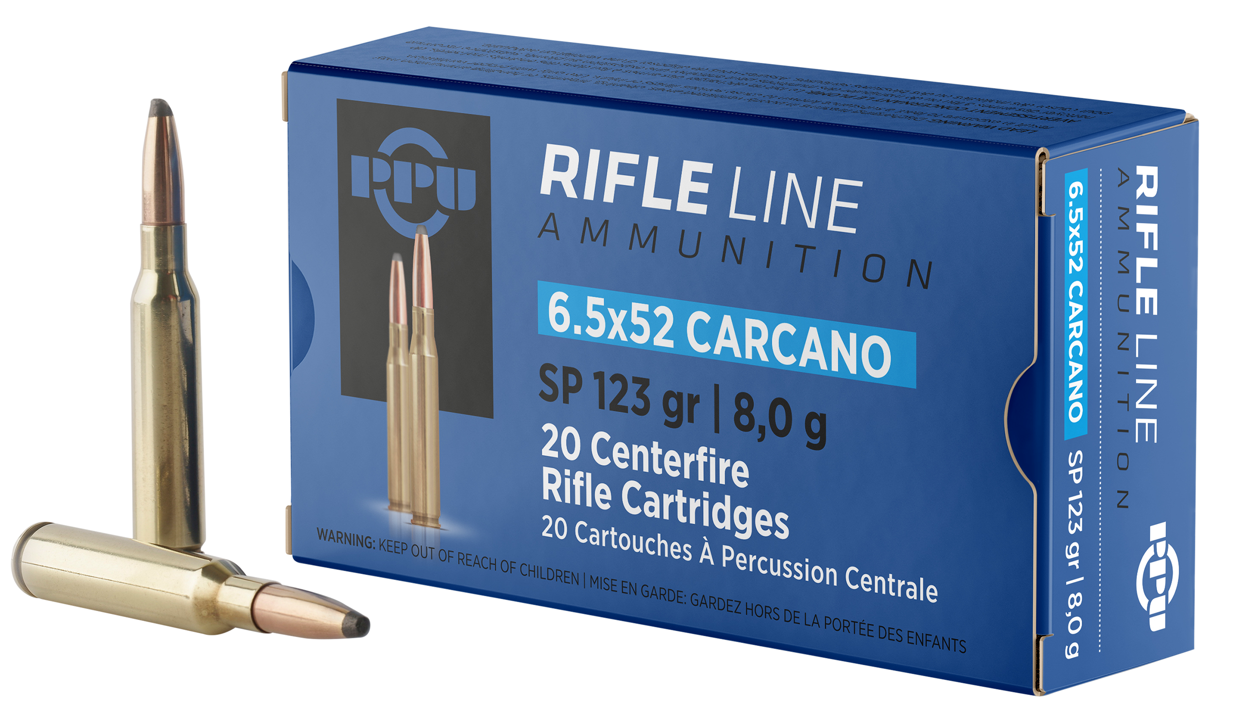 PPU PP6CS 6.5X52 CRCN 123 SP 20/10