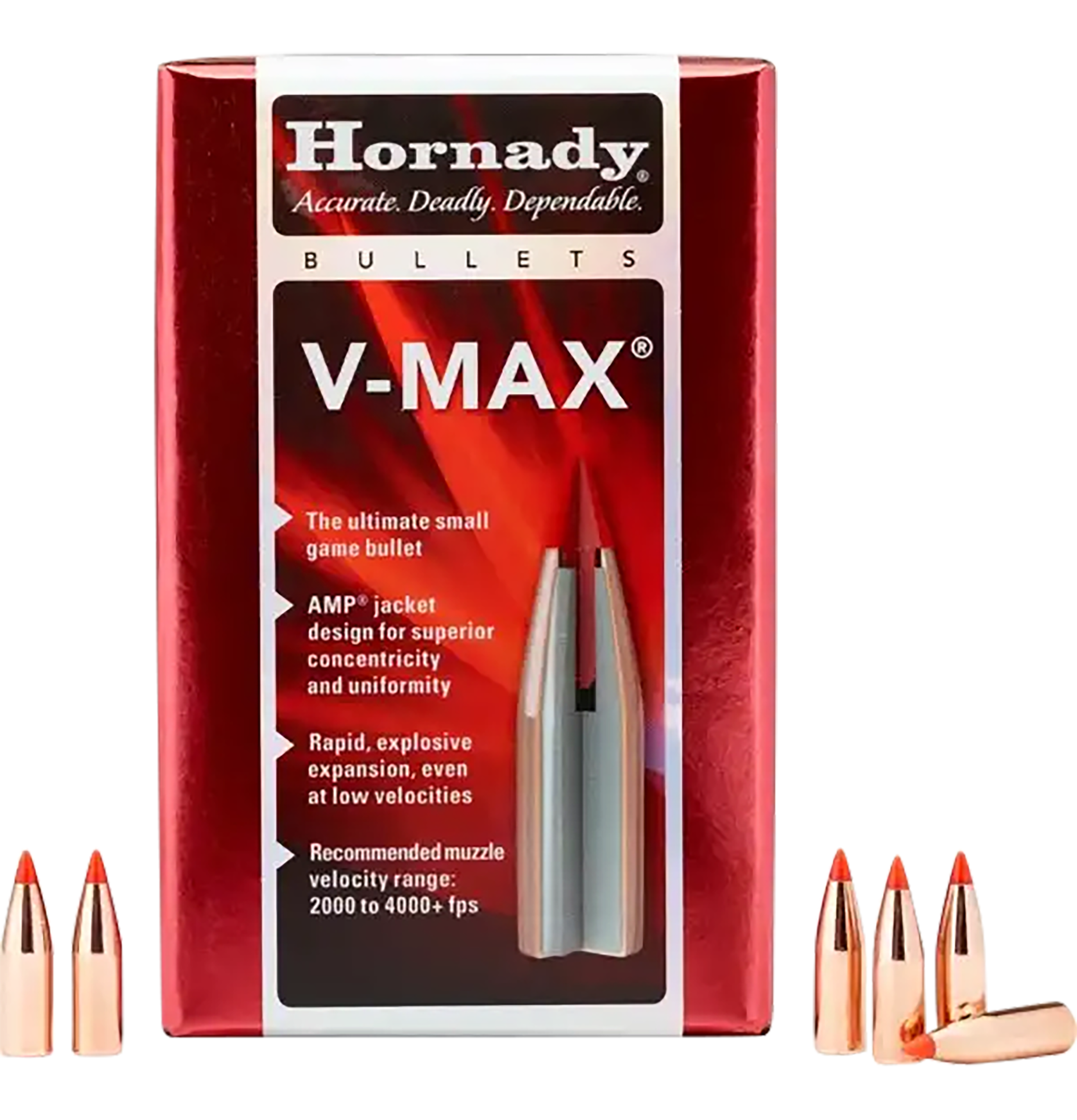 HORN 17105 BULL .172 25 VMAX 100/40