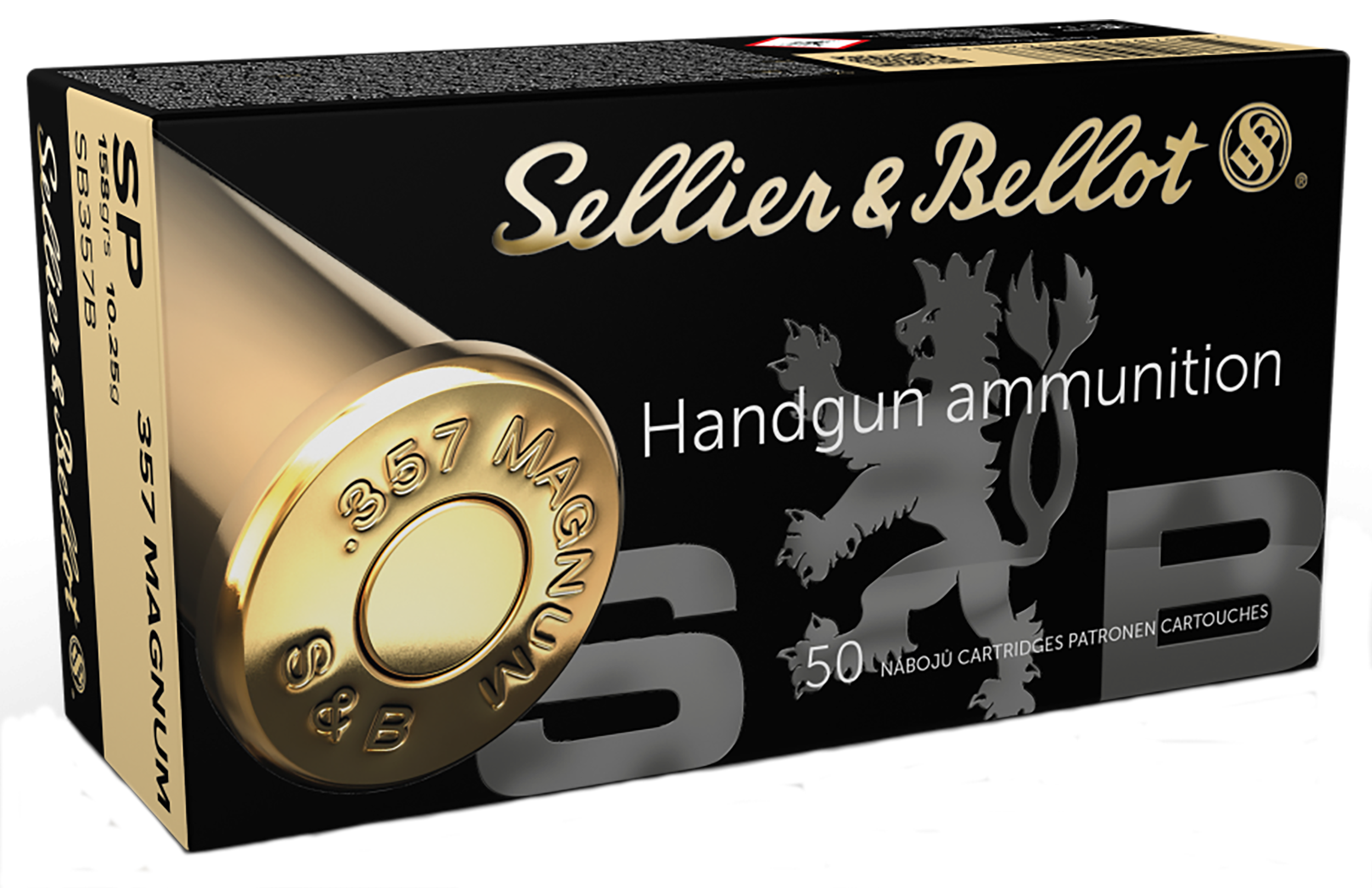 S&B SB357B 357 158 SP 50/20