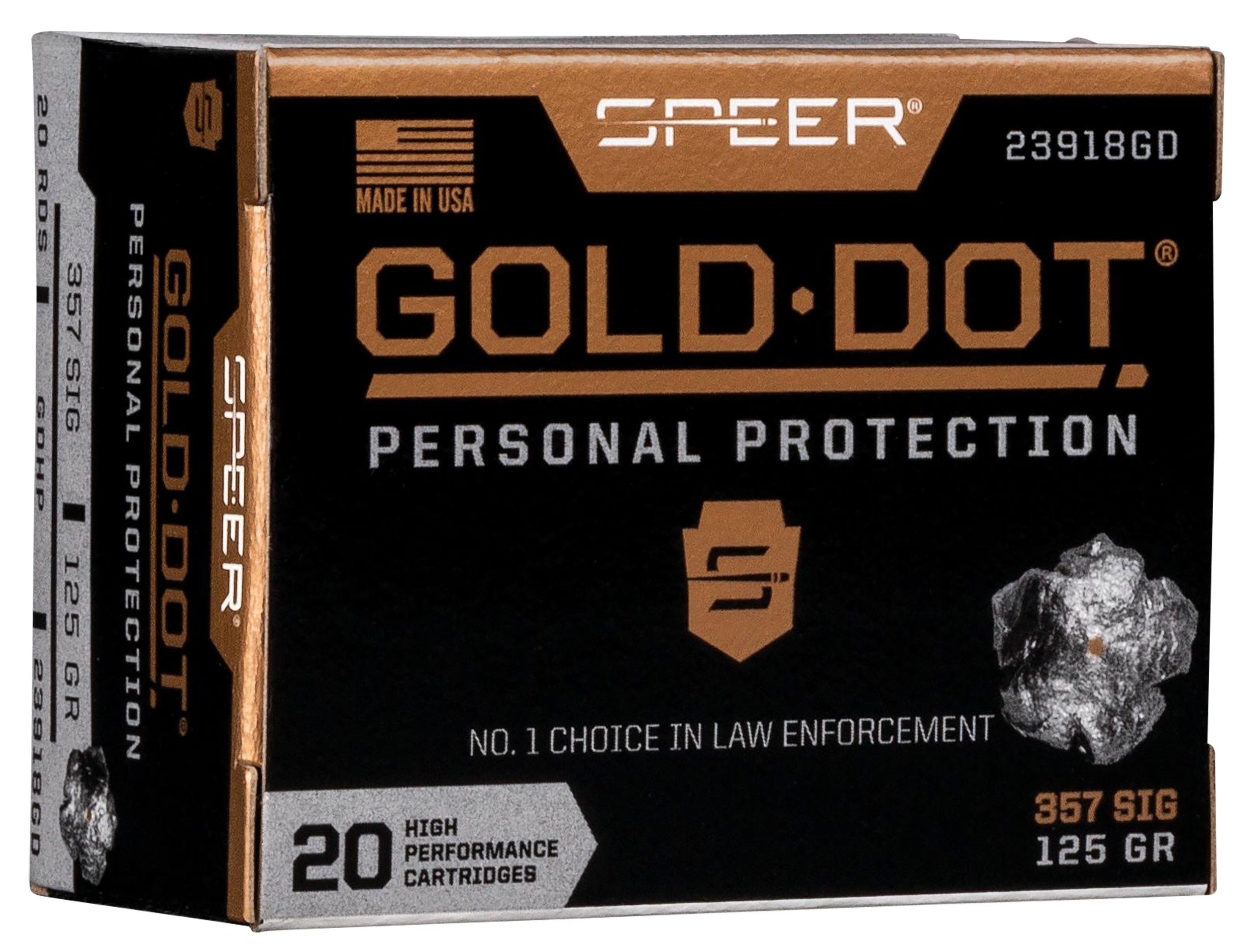 SPEER 4360 BULL .357 125 GDHP 100/5