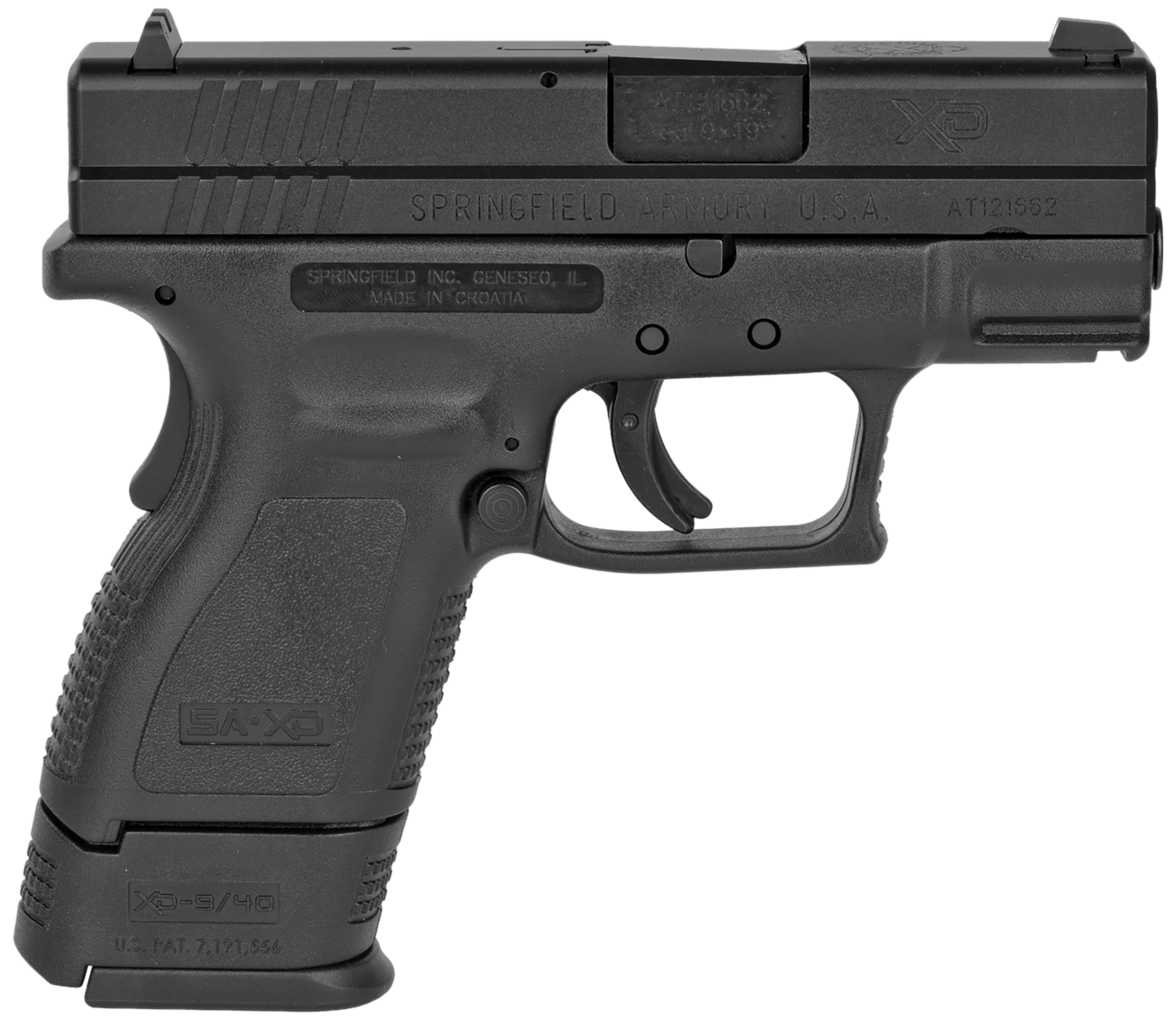 SPG XD9801 *CA 9M SC 3IN 10R BLK