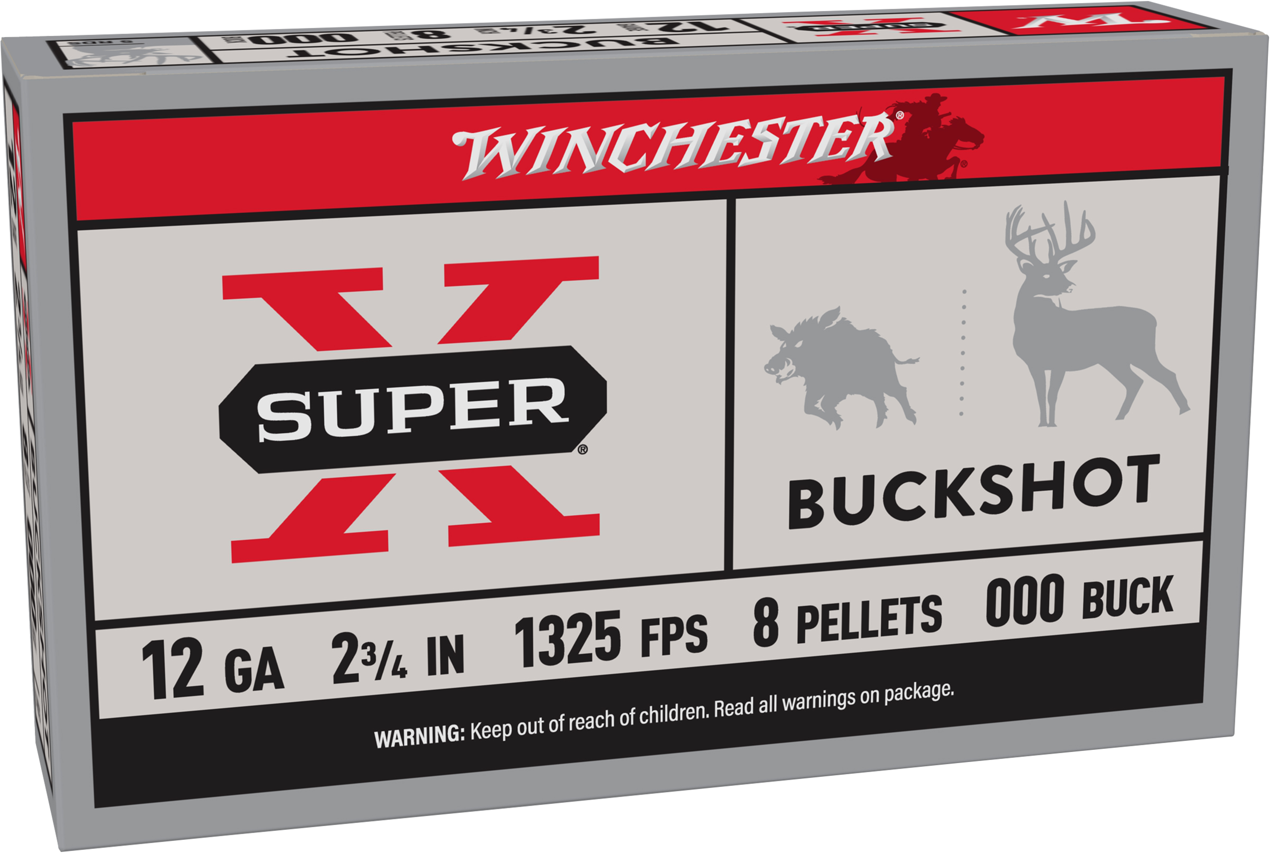 Winchester Superx 12ga 00 Buck S N