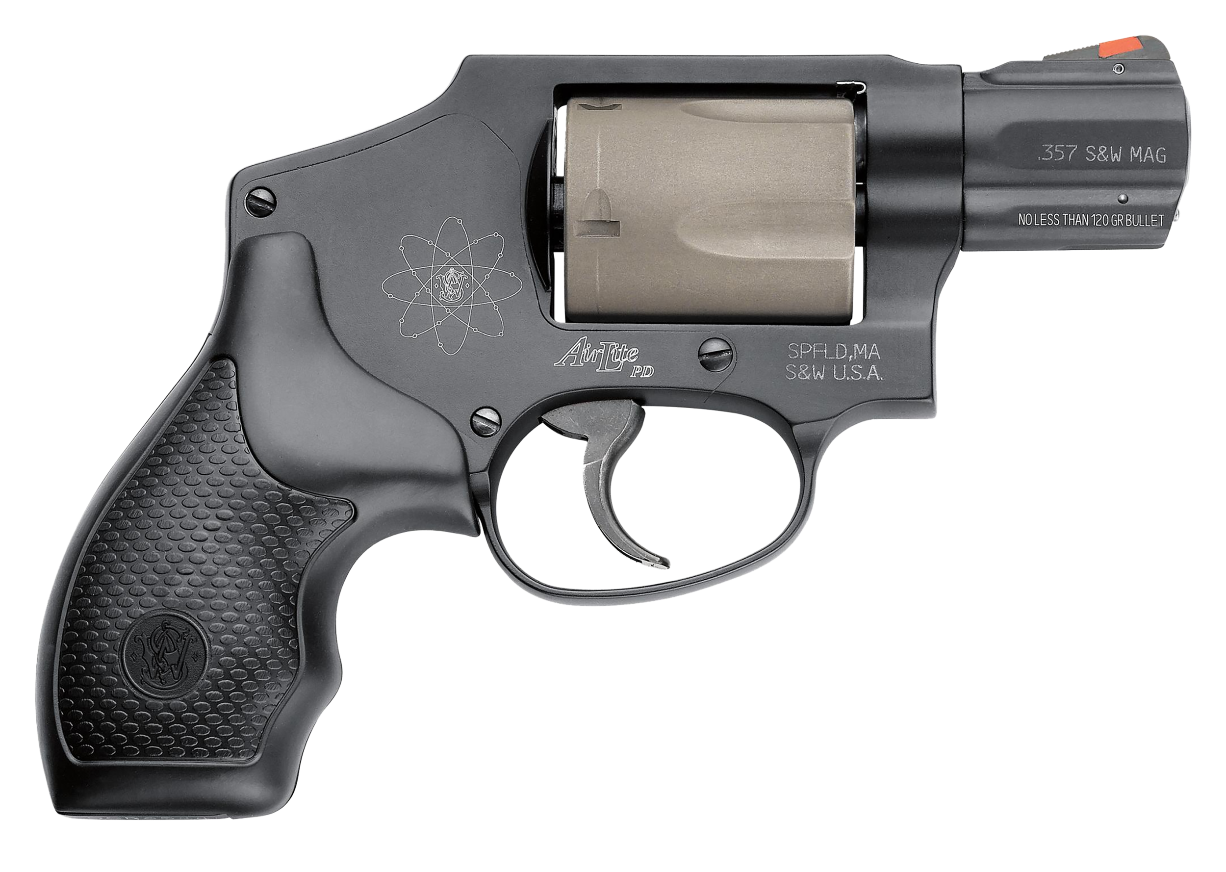 S&W*340PD 103061 357 SCCN NL 1.88 5R BLK