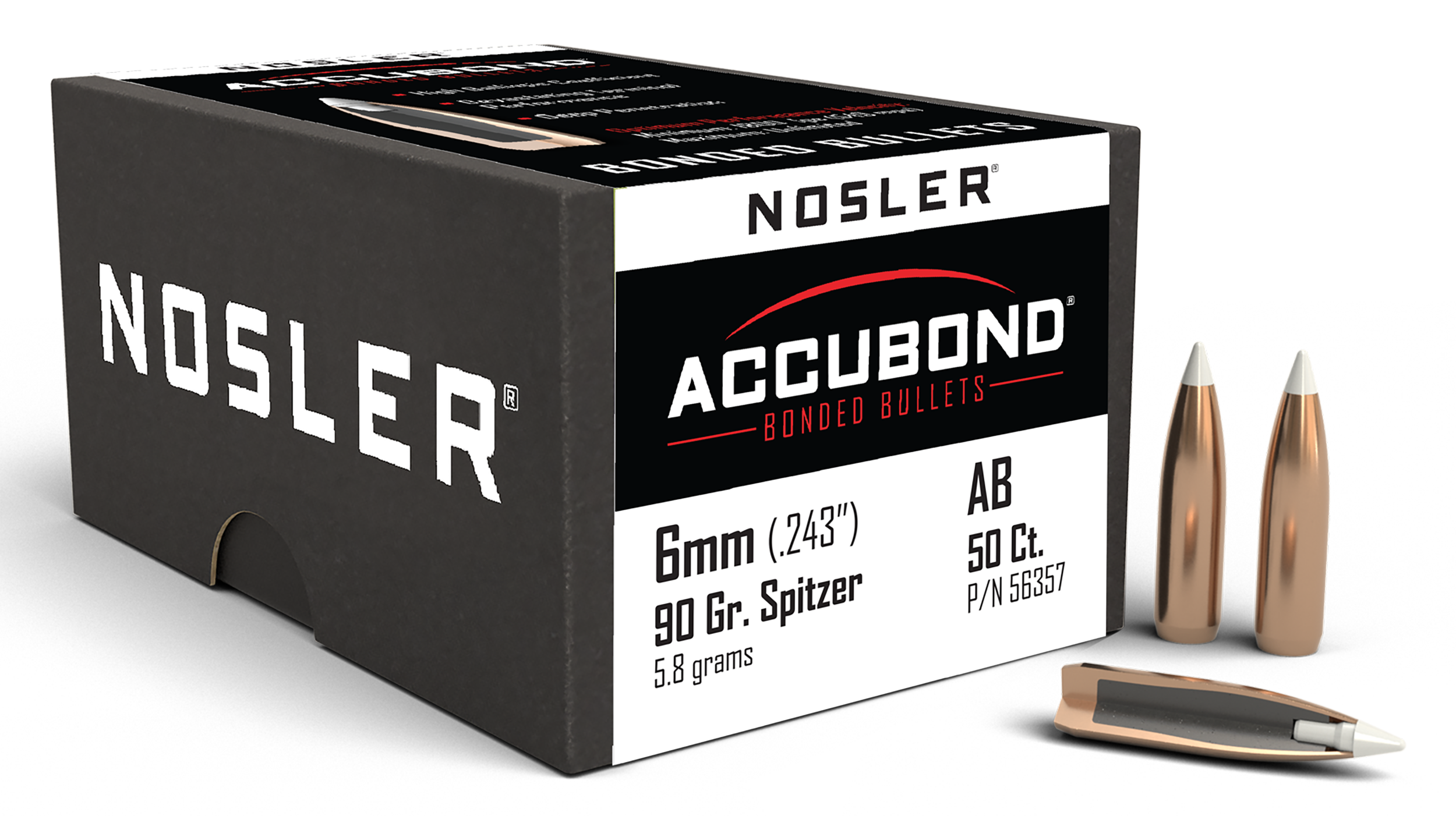NOS 56357 ACCUBOND 6MM 90 ACB 50