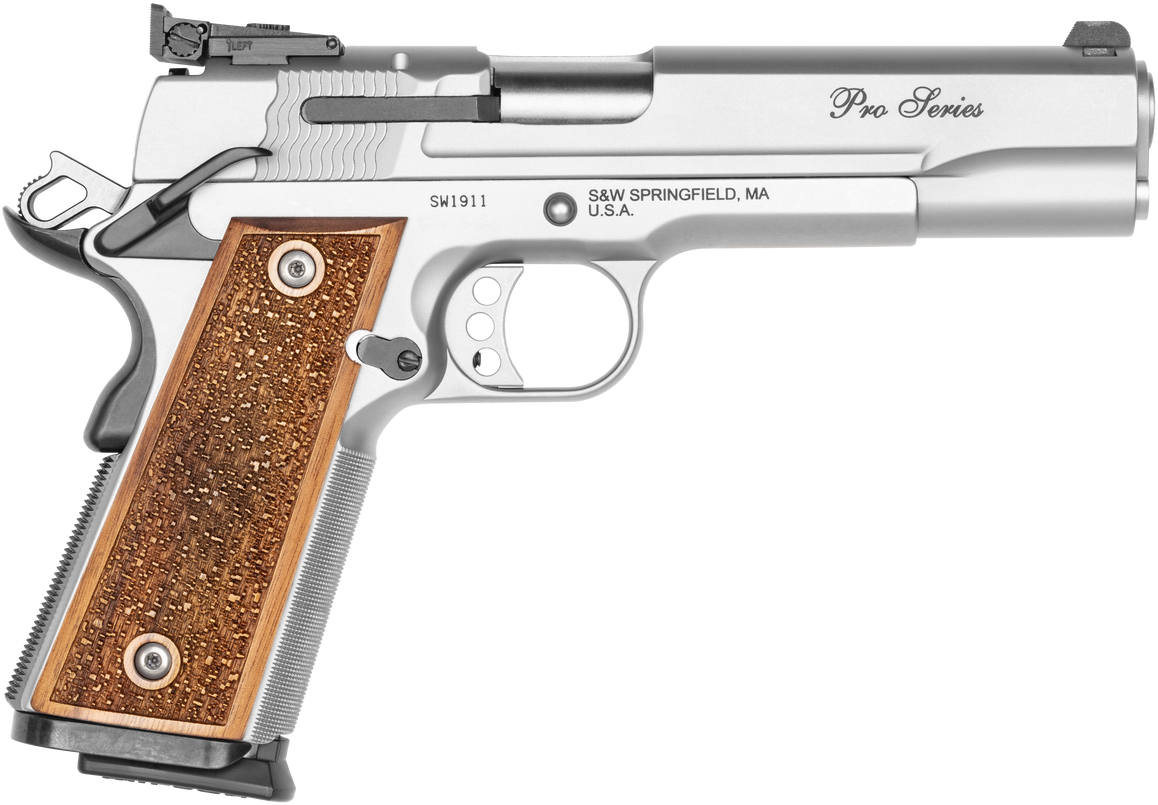S&W*M1911 178047 PRO 9M AS/BB 5 10R SS